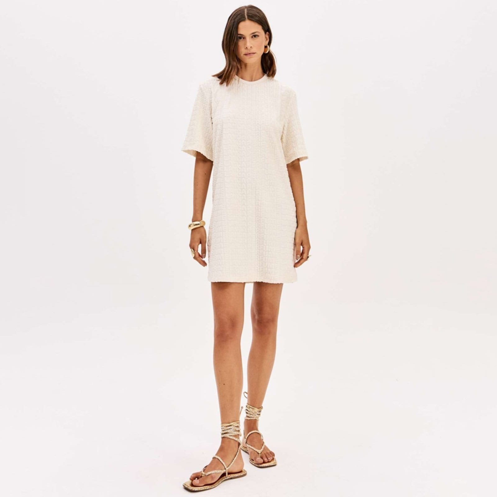 Vestido Curto Lança Perfume Td Signature Pr26 Feminino