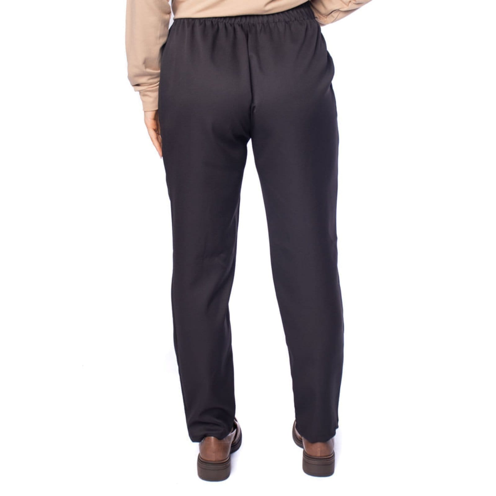 Vista 2 Calça Feminina Habana Alfaiataria Reta Habana preto