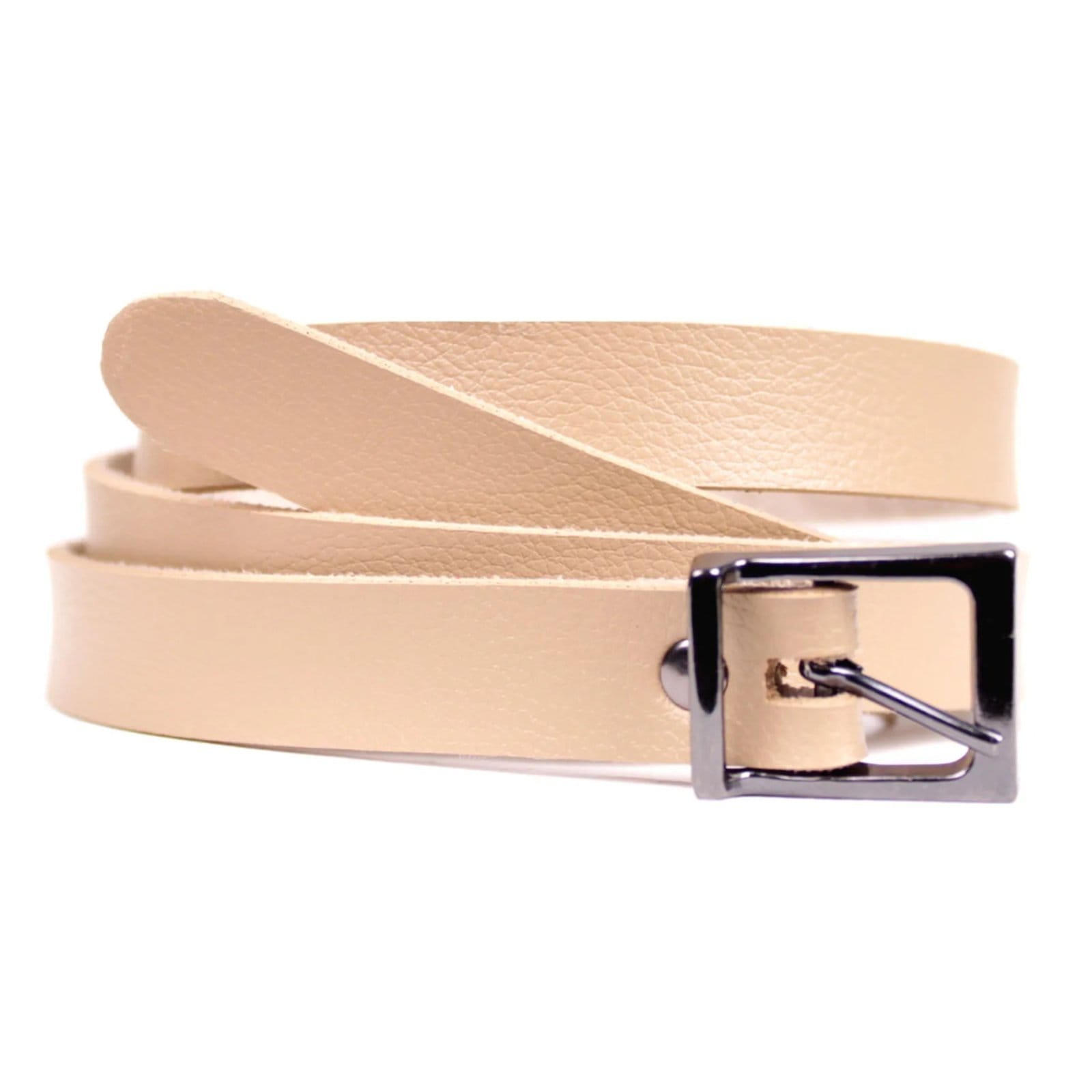 Cinto Slim com Fivela Grafite Artlux Claro FM002