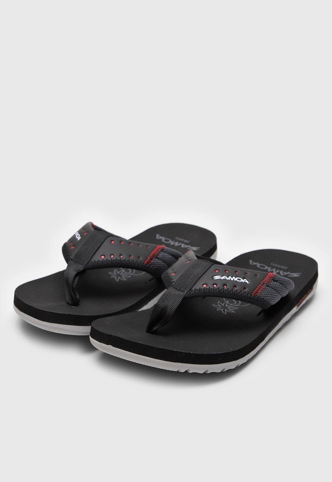 Vista 2 Chinelo Samoa Dedo Tira Comfort Samoa preto