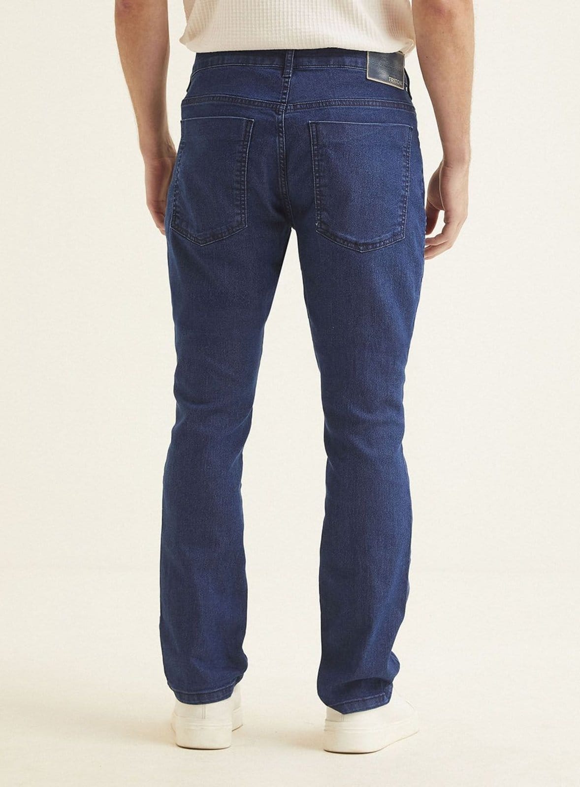 Vista 2 Calça Jeans Masculina - Gilson Triton Indigo Triton azul indigo