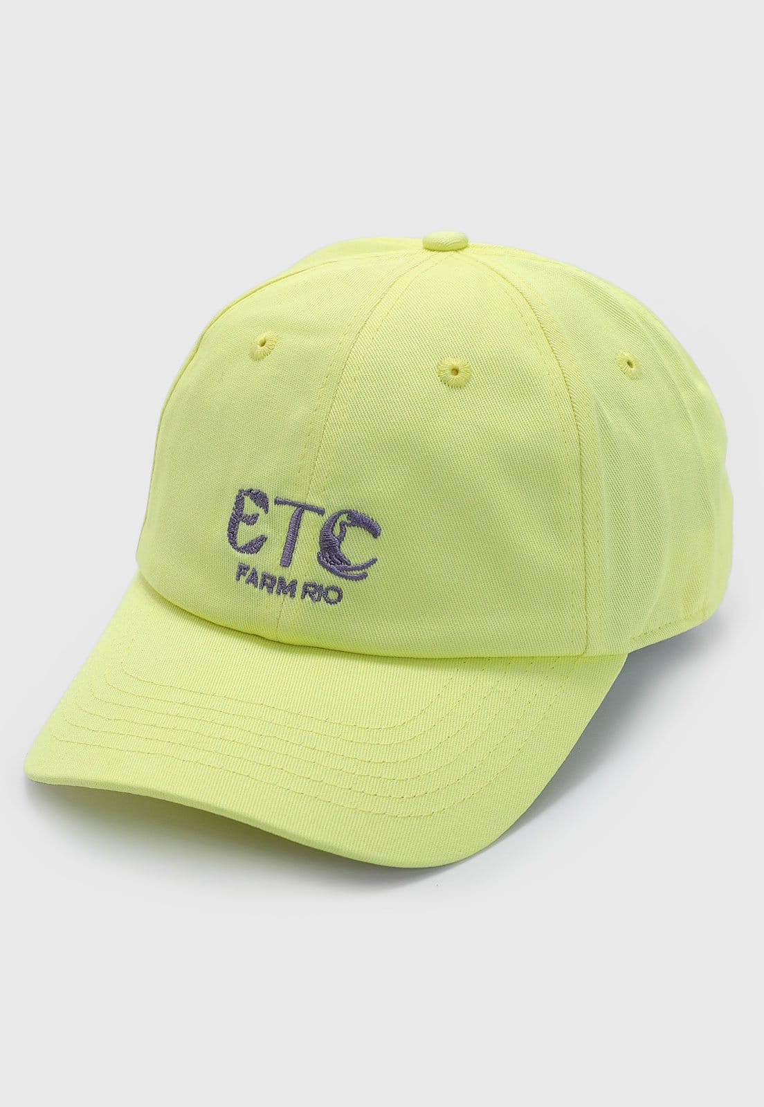 Vista 2 Boné FARM ETC FARM amarelo neon