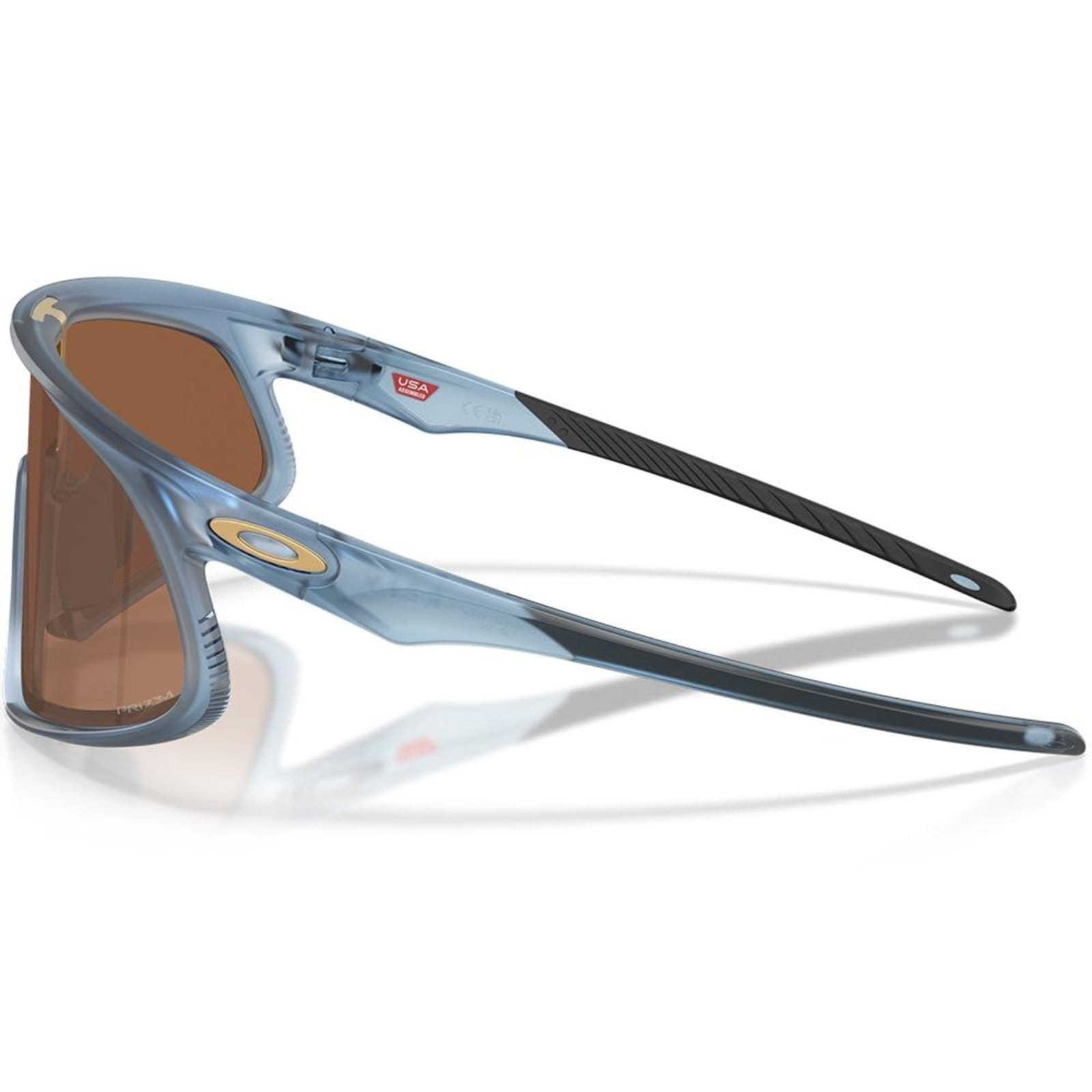 Vista 2 Óculos de Sol Oakley RSLV Matte Transparent Abyss 1049 Oakley preto transparent