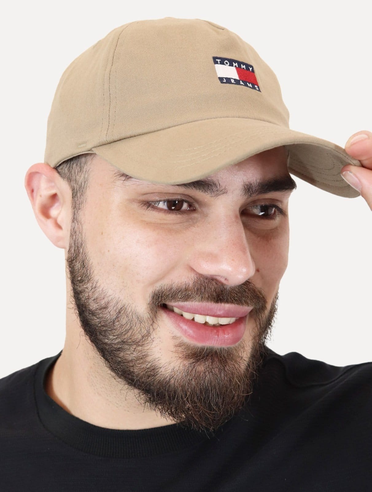 Boné Tommy Jeans Masculino Heritage Structured Claro