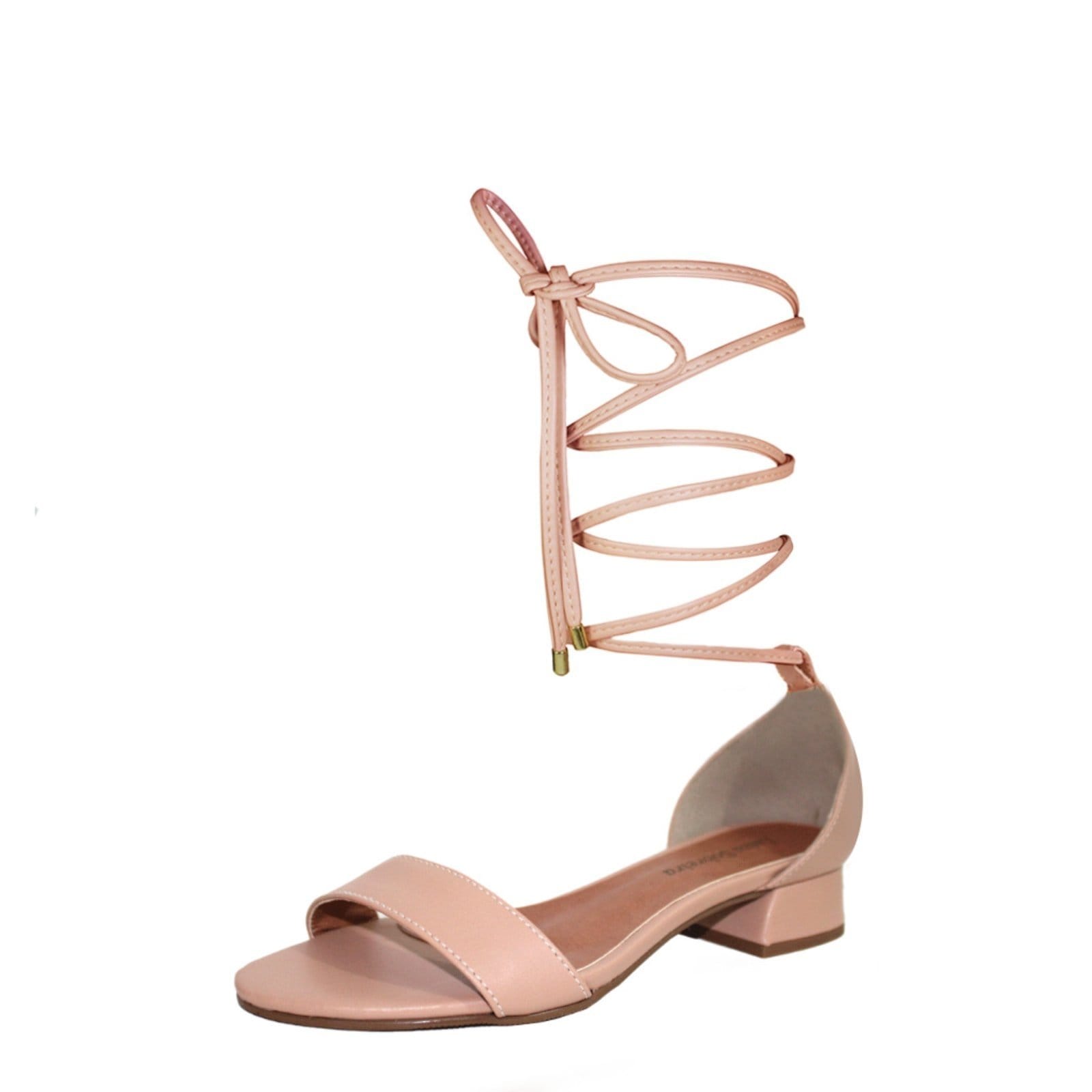 Vista 2 Sandália Troca Tira Salto Baixo Grosso 3cm Luiza Sobreira Mod. 2140-2 Luiza Sobreira nude