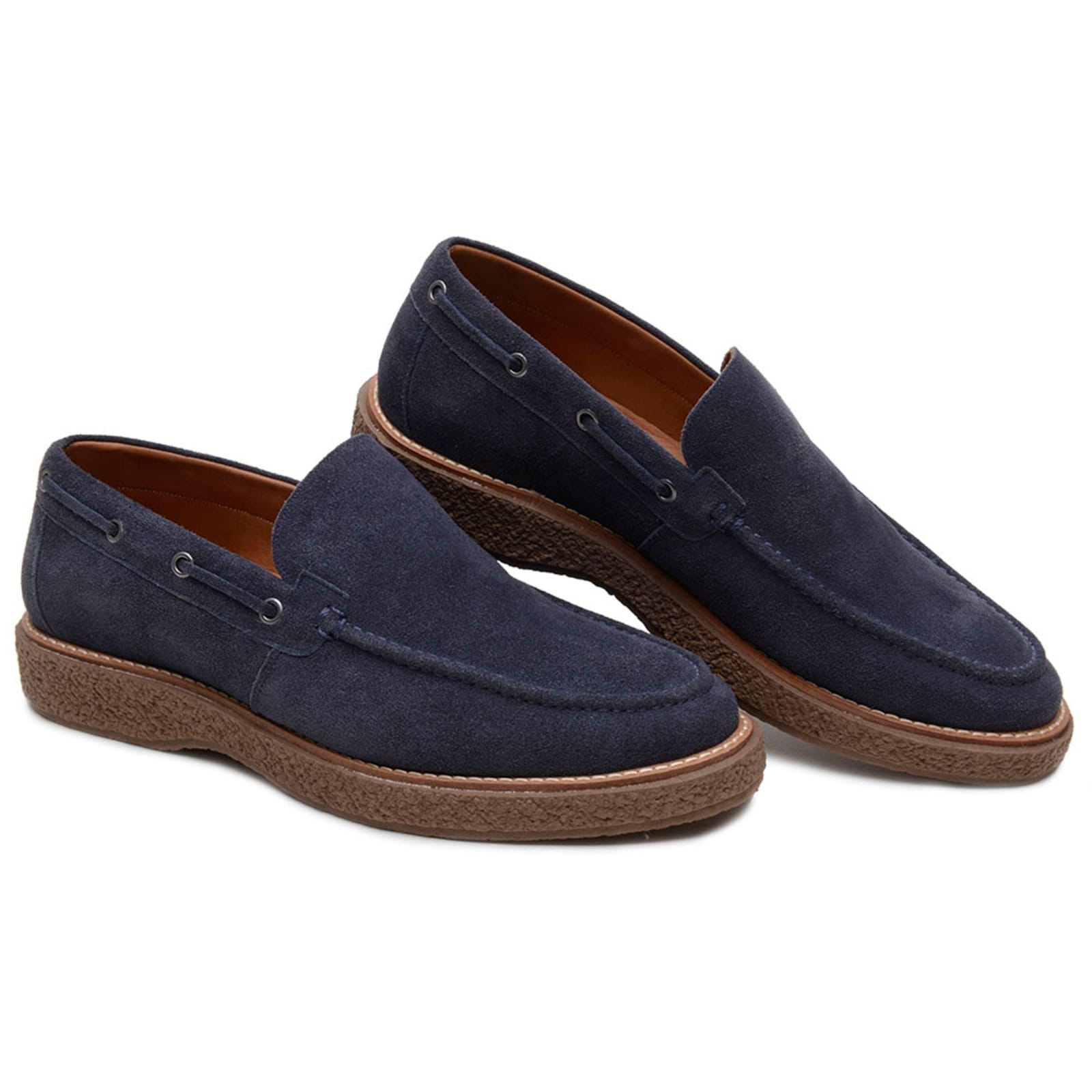 Sapato Masculino Dockside Anna Andrade Mocassim Em Couro Casual Urbano Leve Macio
