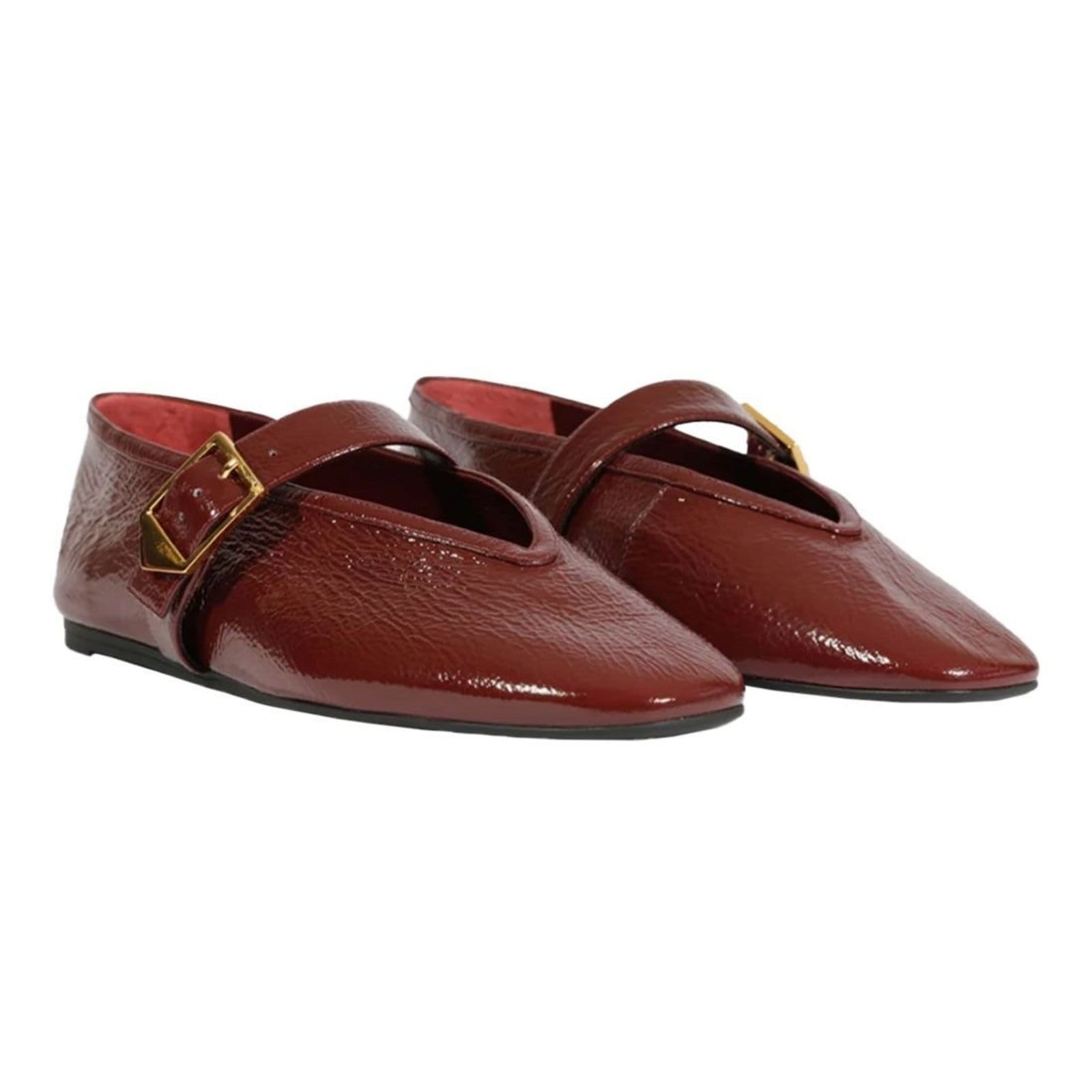 Vista 2 Sapatilha Schutz Fivela Mary Jane Schutz vinho