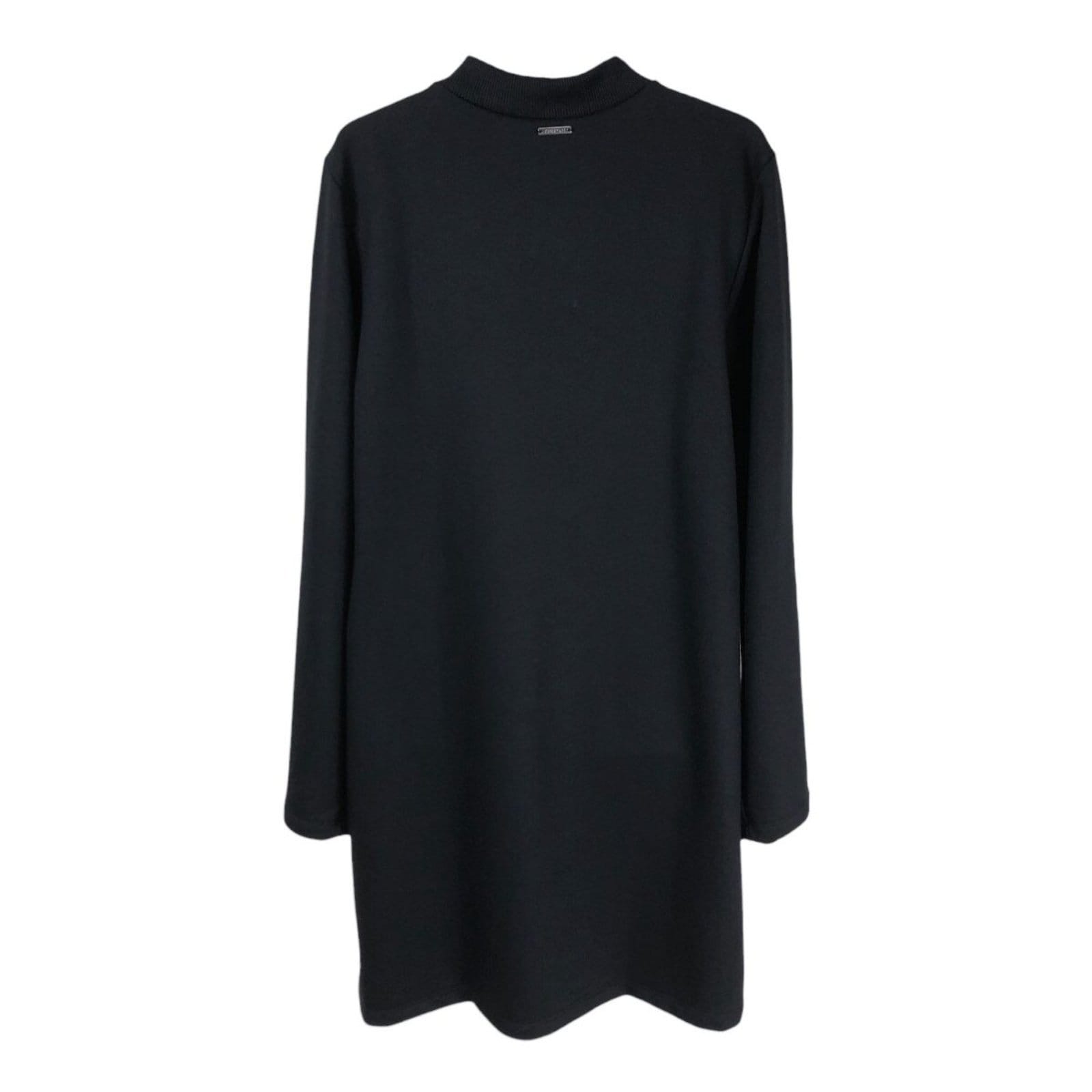 Vista 2 Vestido Manga Longa com Logo Triton Triton preto