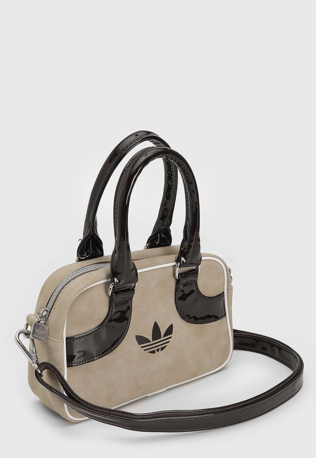 Vista 2 Bolsa Unissex adidas Originals Mini Bowling adidas Originals bege