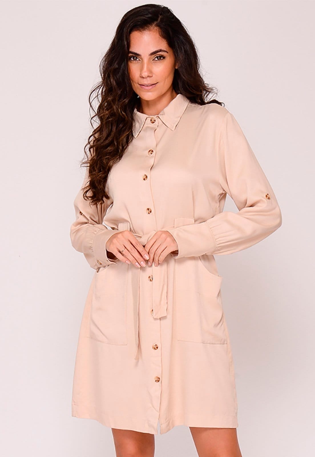 Vestido Chemise Botões M/L B’Bonnie Laura