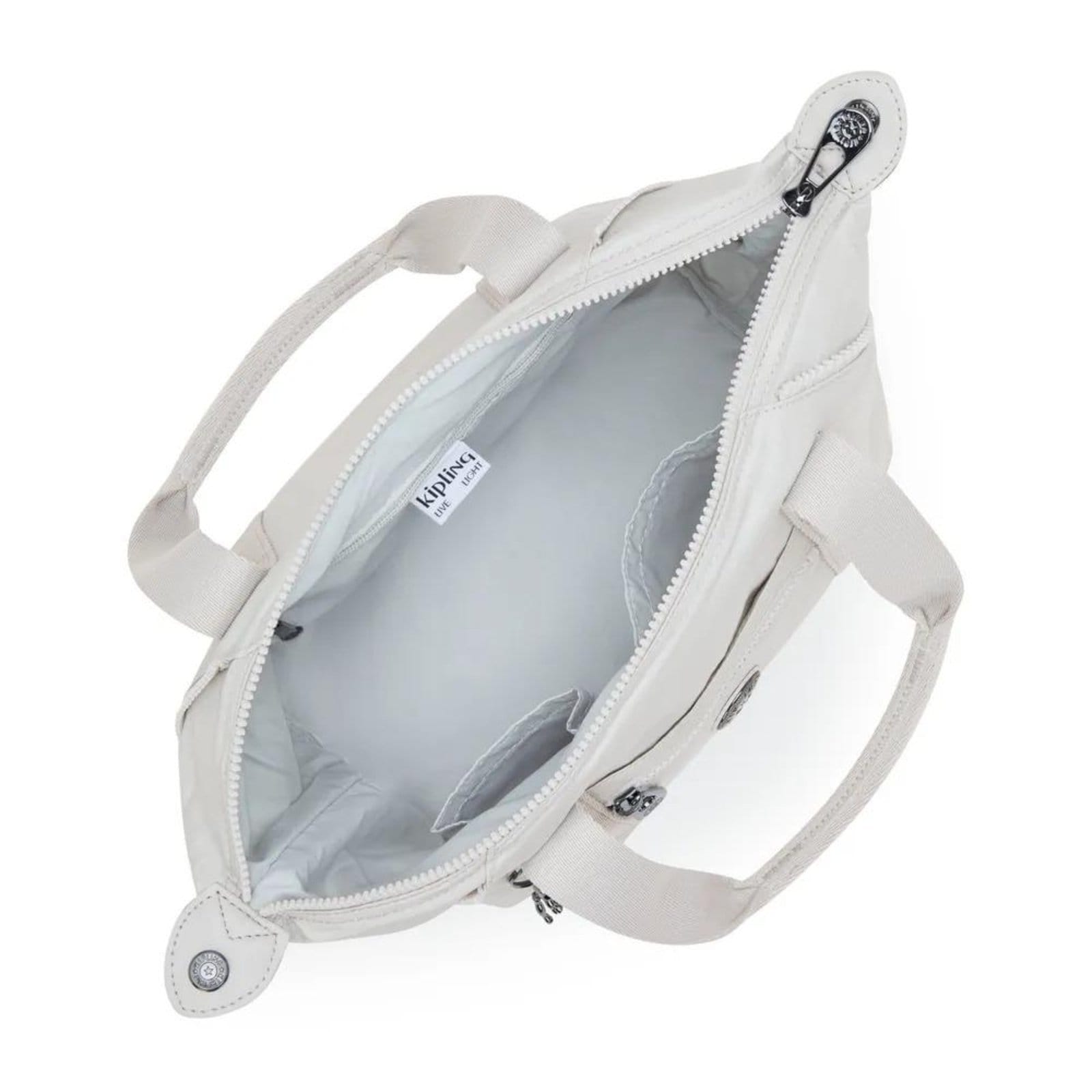 Vista 2 Bolsa Kipling Art Mini Silver Night Kipling cinza silver