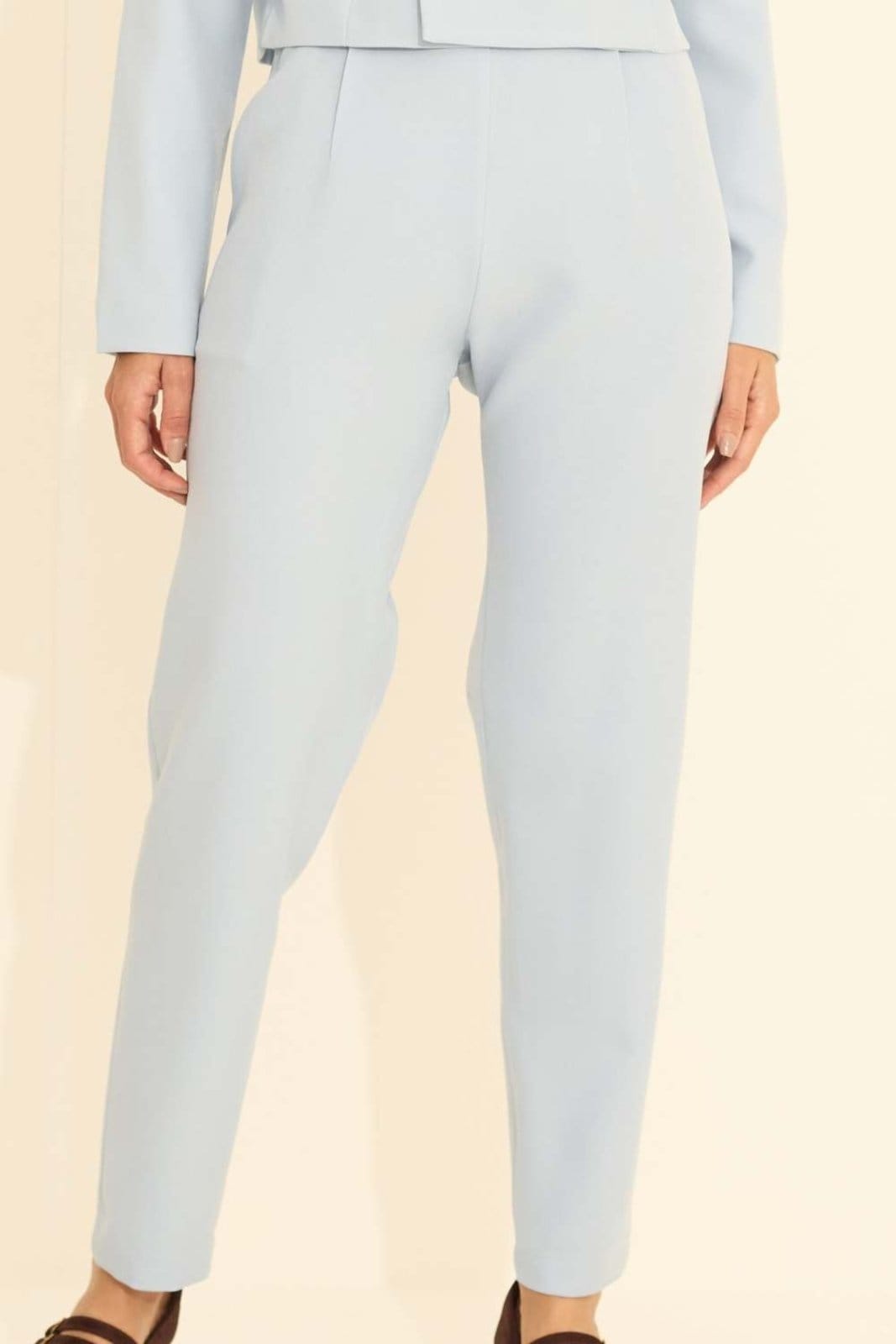 Vista 2 Calça Vanibele Alfaiataria Claro Vanibele rosa