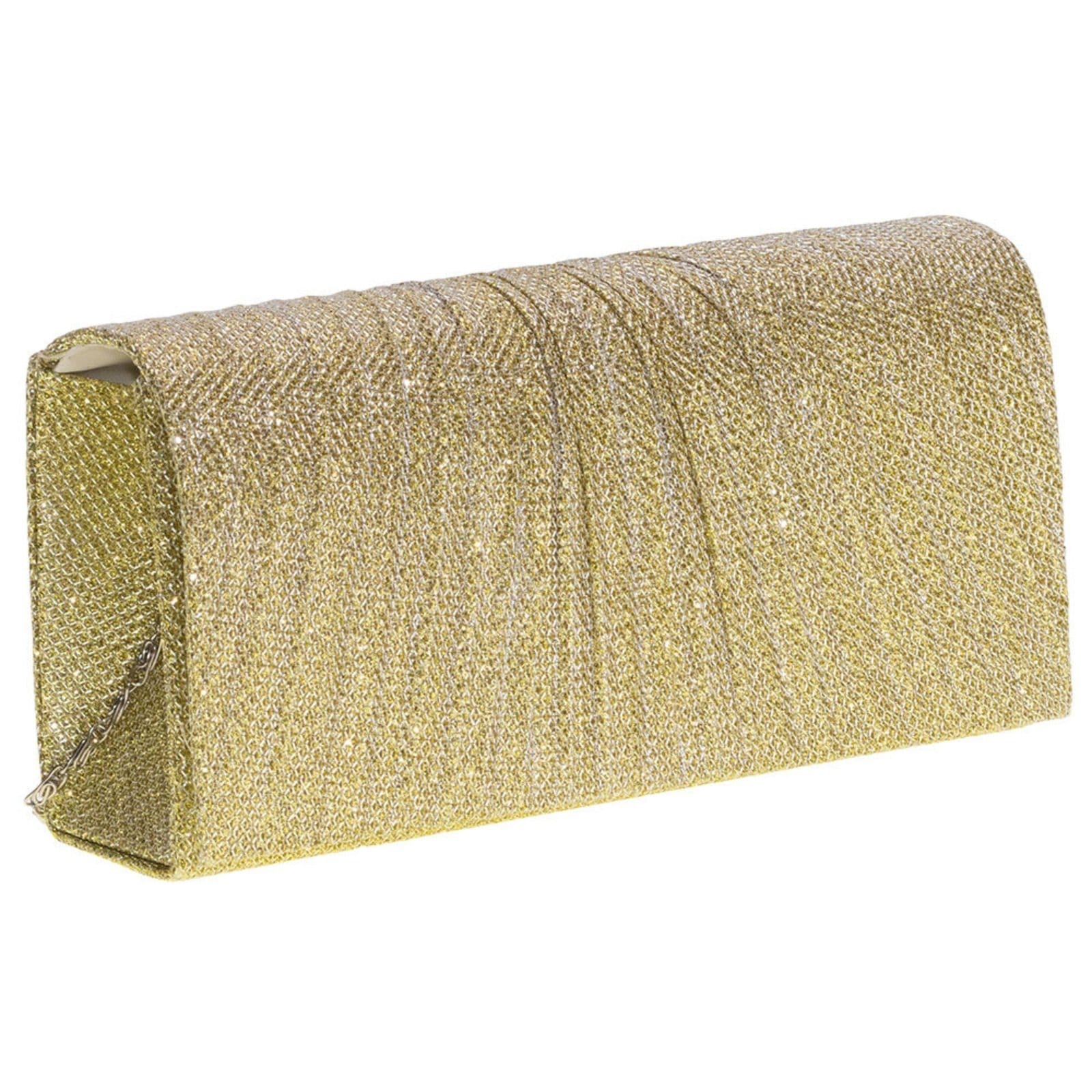 Vista 2 Bolsa Feminina Melamel Festa - Fs51 5010051 MELAMEL dourado