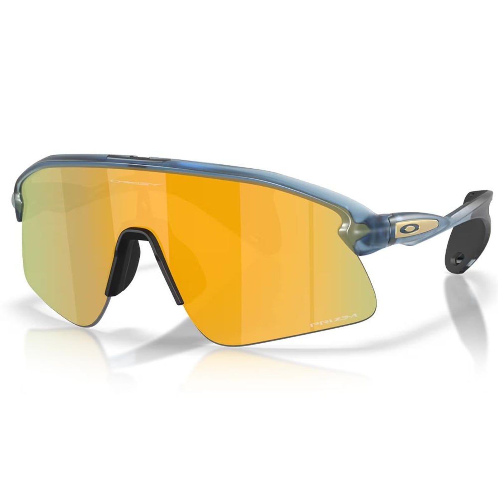 Vista principal Óculos de Sol Oakley Stunt Devil Matte Transparent Abyss 539 Oakley amarelo transparent