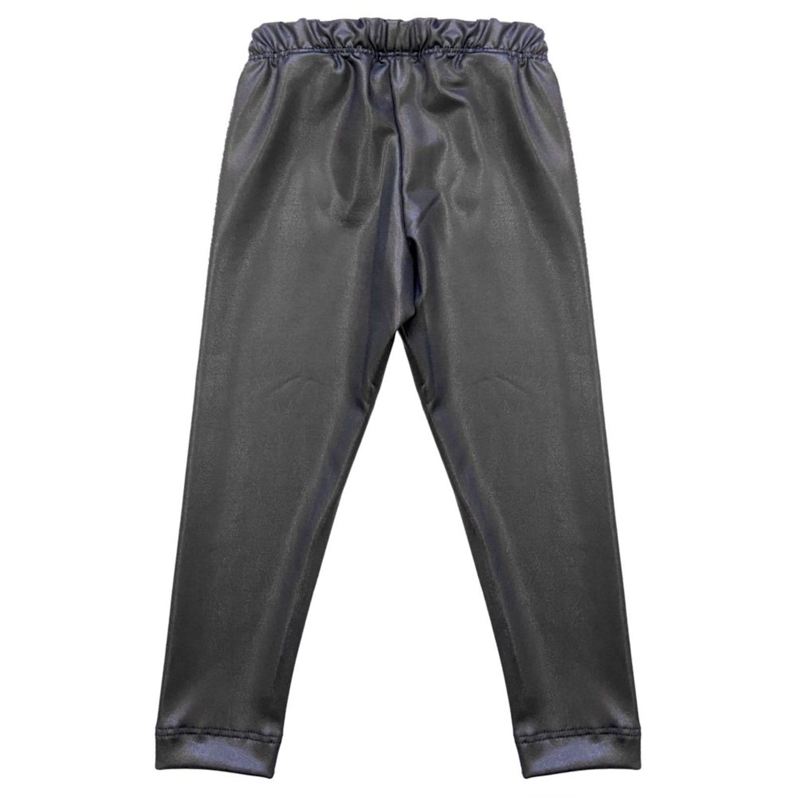 Vista 2 Infantil - Calça Look Jeans Legging Preta Look Jeans preto