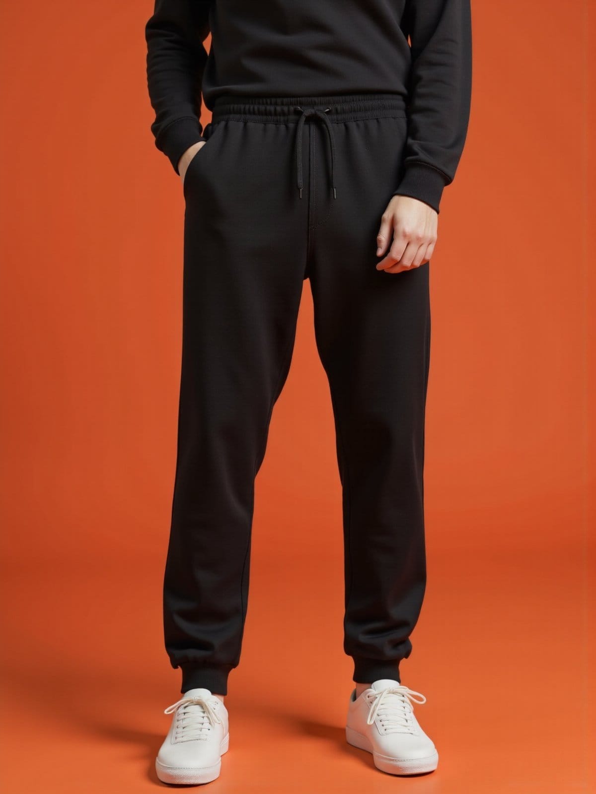 Vista 2 Kit 3 Calças de Moletom Grosso e Flanelado Debex Jogger Inverno Frio Treino Academia Debex multicolorido