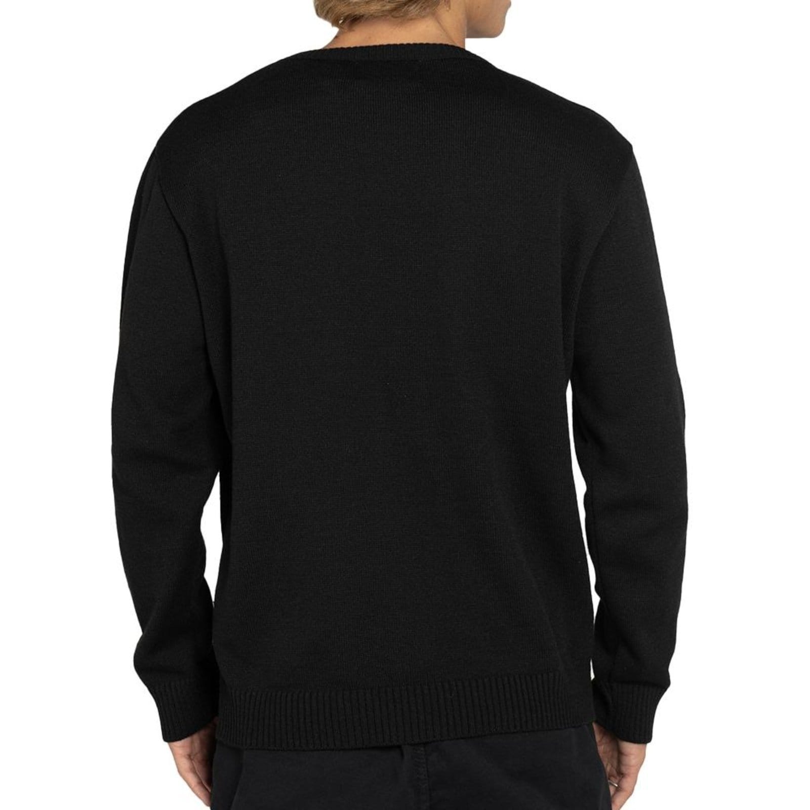 Vista 2 Tricot Quiksilver Emrboidery WT25 Masculino Quiksilver preto