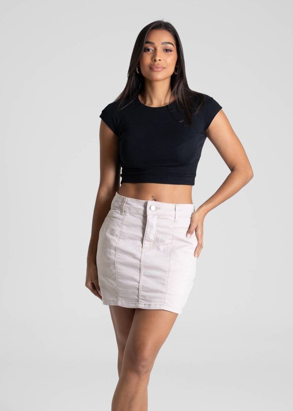 Vista 2 Saia Sarja Sawary - 281214 Sawary bege