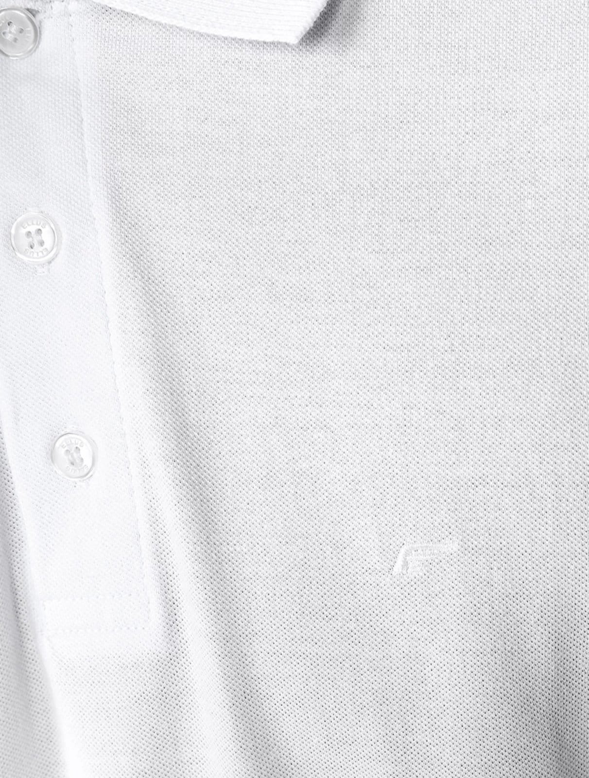 Vista 2 Polo Ellus Masculina Piquet Classic Branca Ellus branco