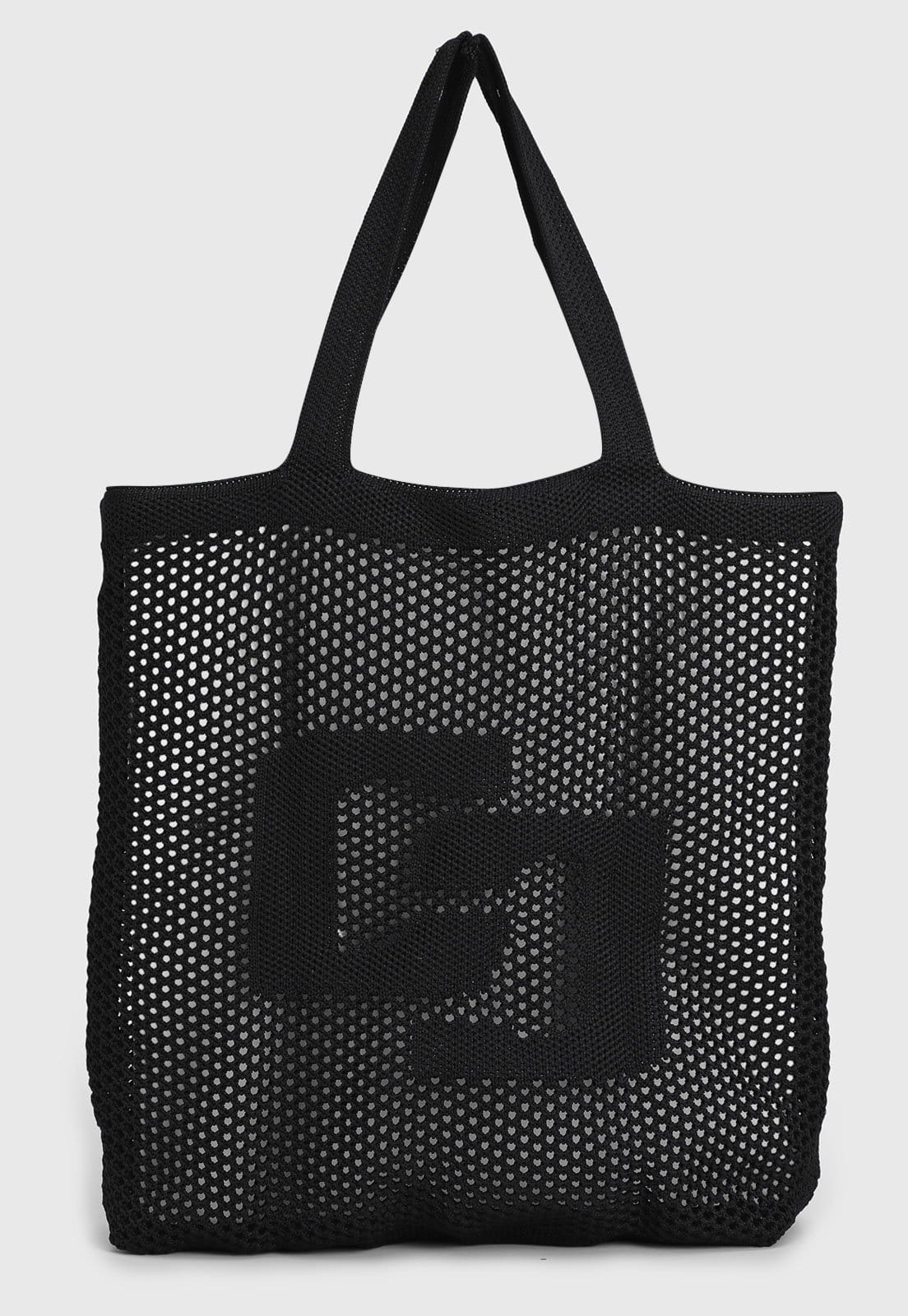 Bolsa Feminina Colcci Tela Vazado Preta