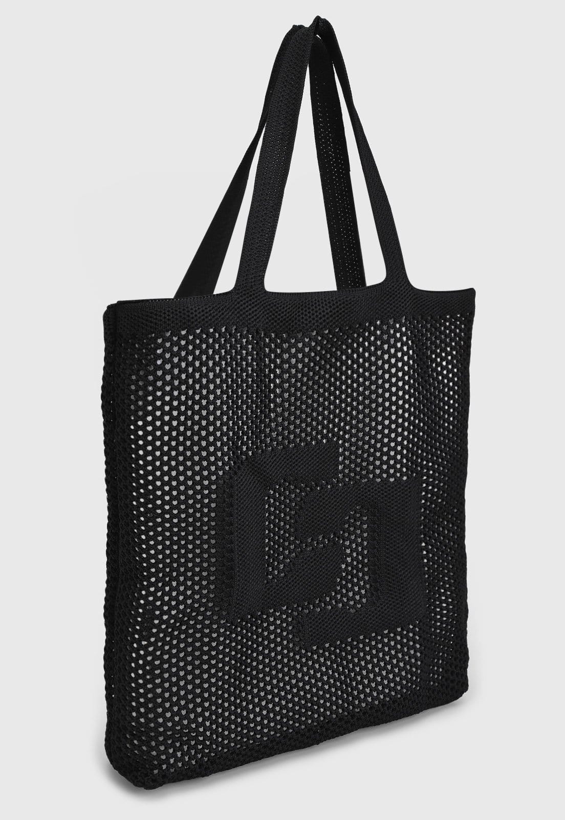 Vista 2 Bolsa Feminina Colcci Tela Vazado Preta Colcci preto