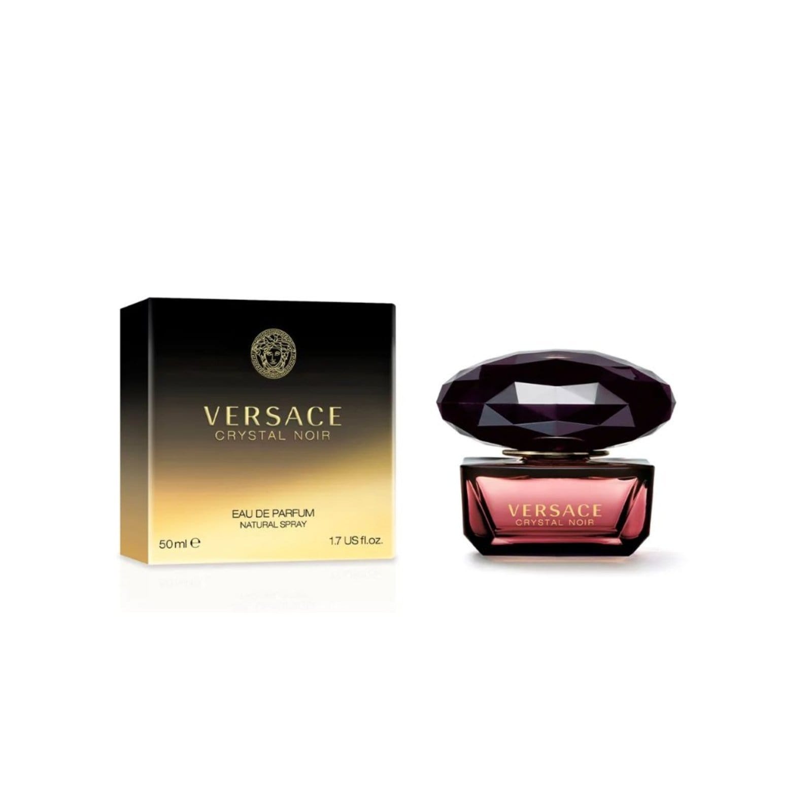 Vista 2 Versace Crystal Noir Edp - Perfume Feminino Versace unico noir
