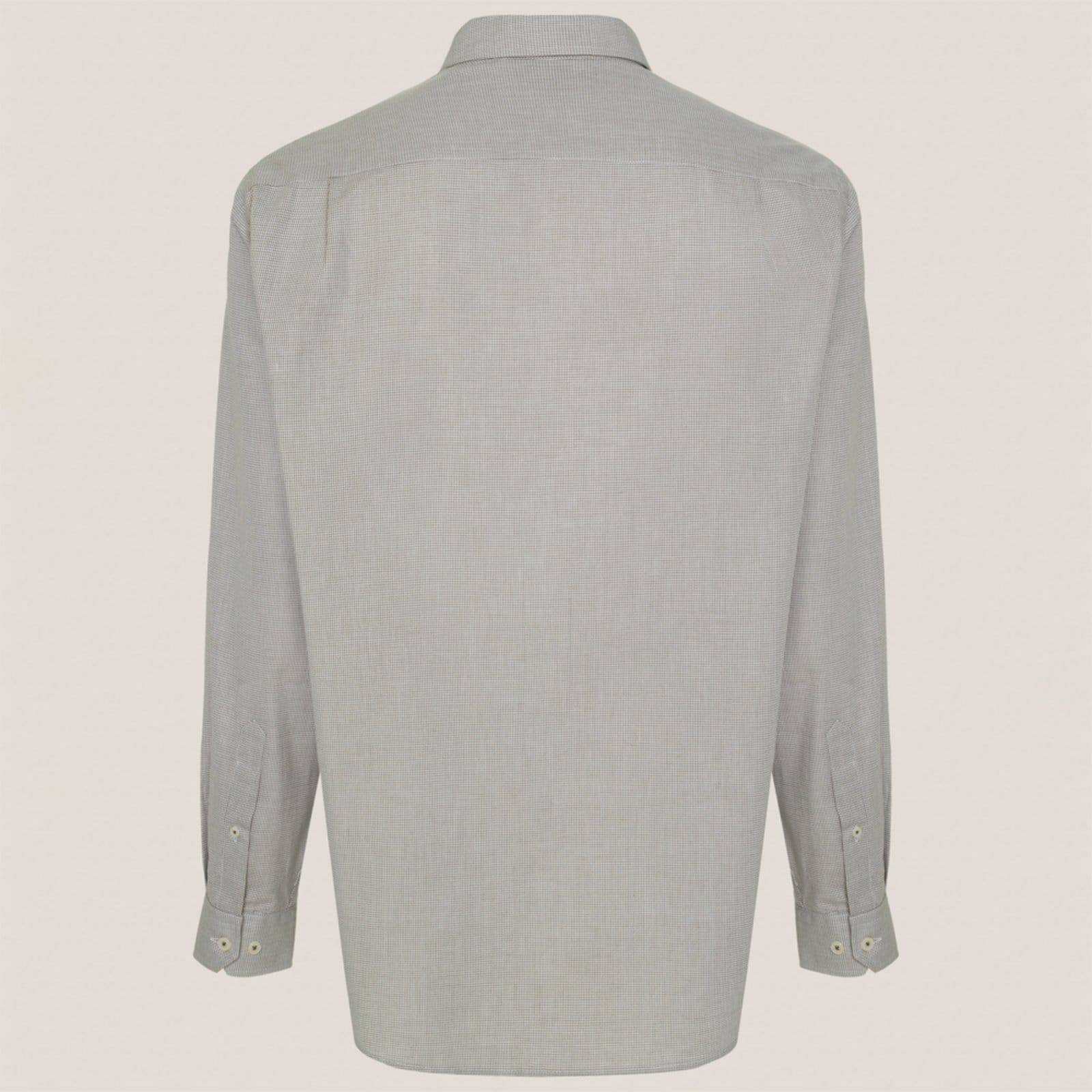 Vista 2 Camisa Slim Dudalina Micro Vichy Ve26 Masculino Dudalina vermelho