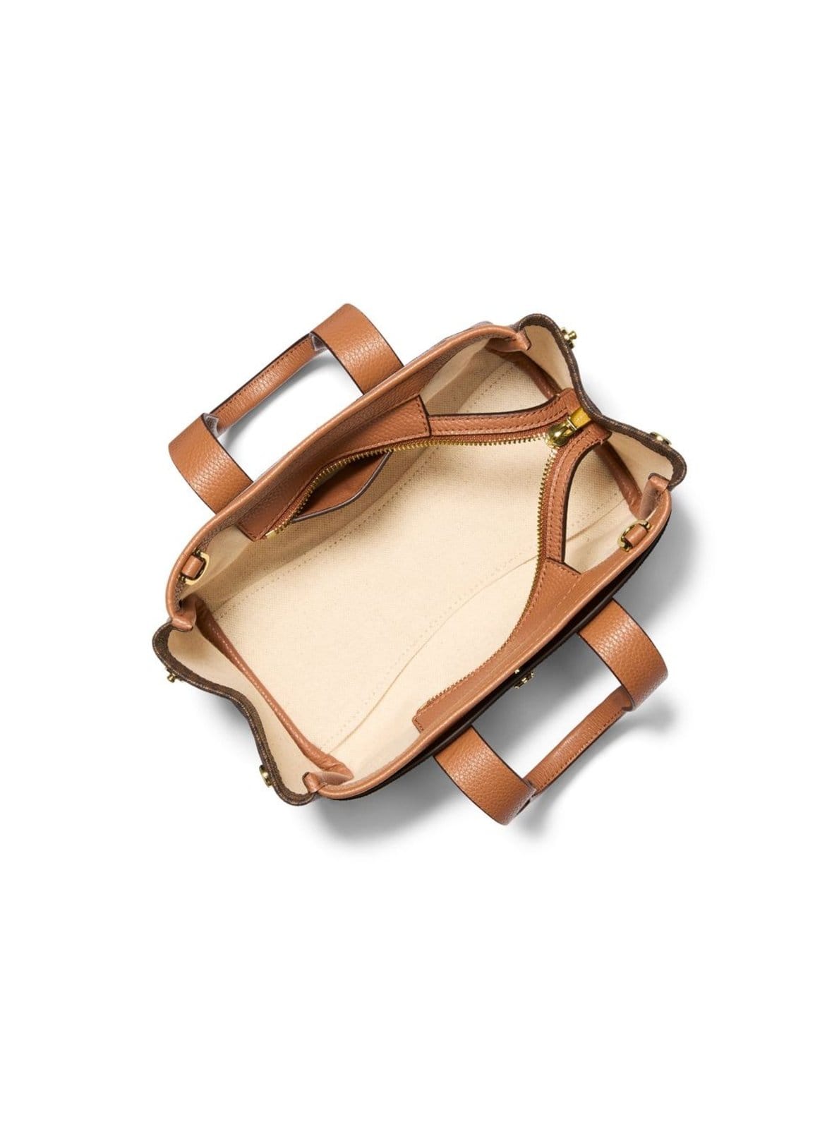 Vista 2 Bolsa Transversal Romee Logo Mini 32T5G1ZC1B252 Michael Kors marrom