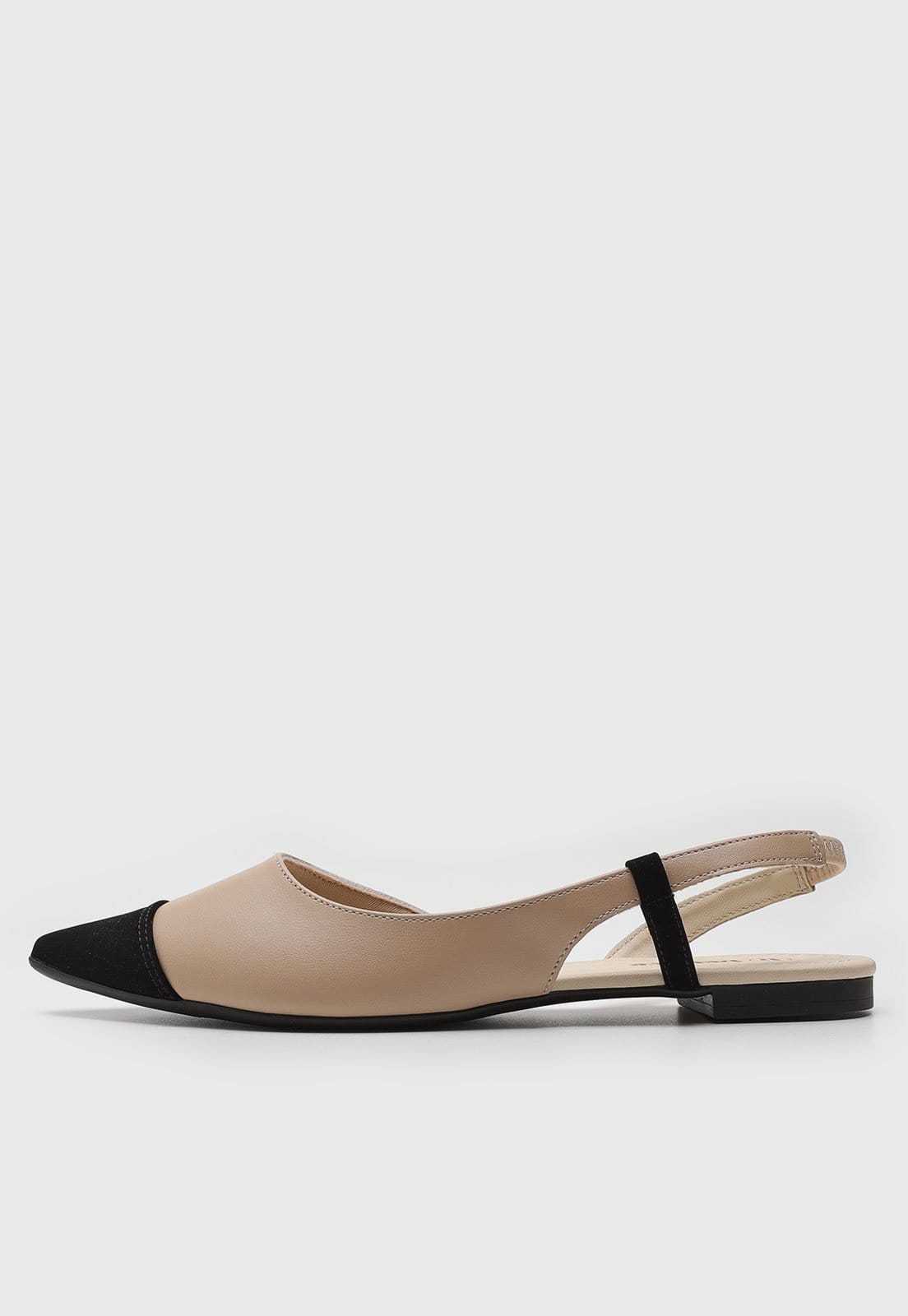 Sapatilha Slingback cê Ponta Nobuck