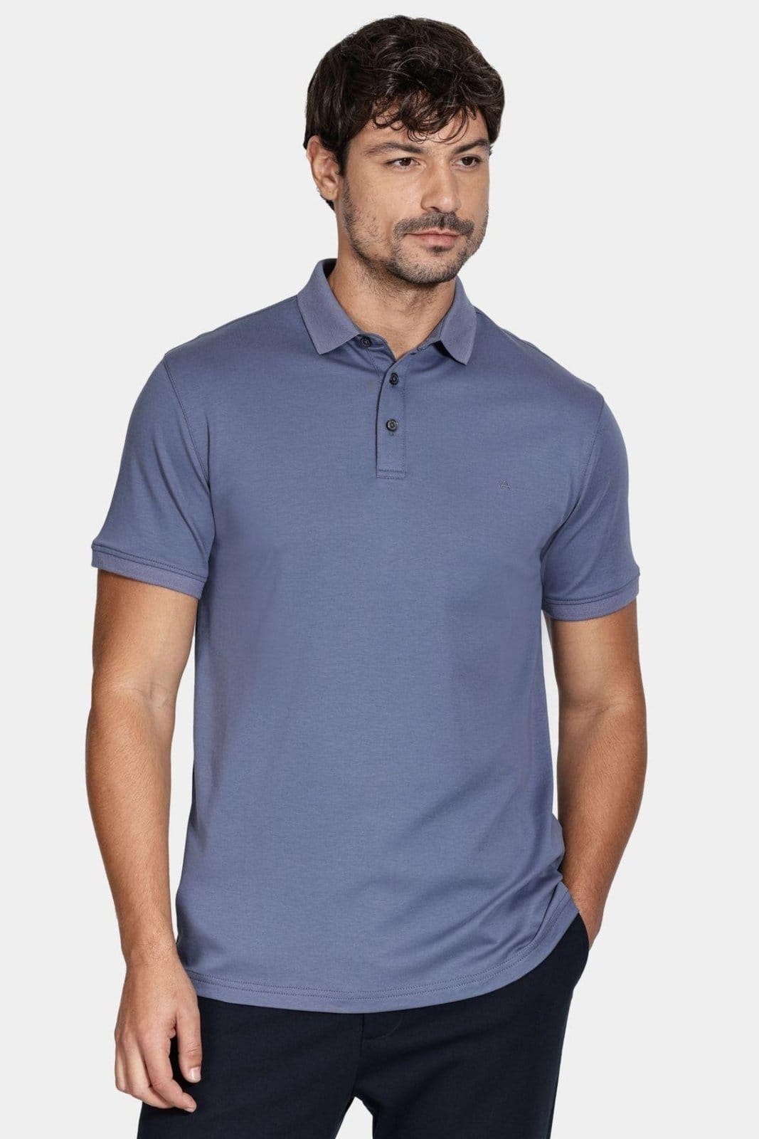 Vista principal Polo Aramis Tshirt Liquid Cotton Atlantico Aramis azul