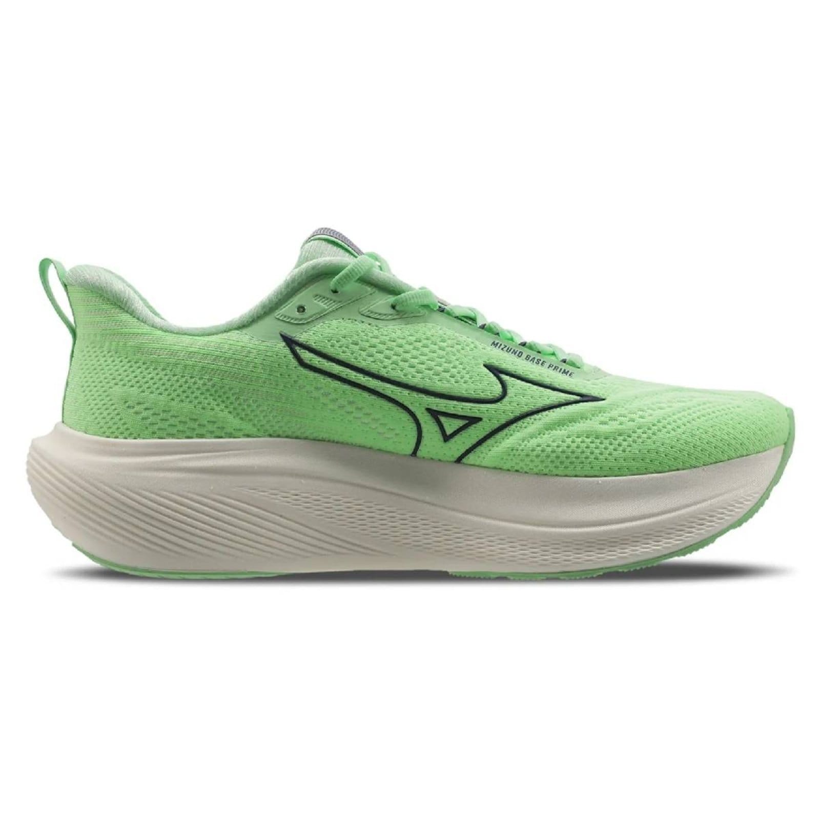 Vista 2 Tênis Mizuno Base Prime Masculino Claro Mizuno verde