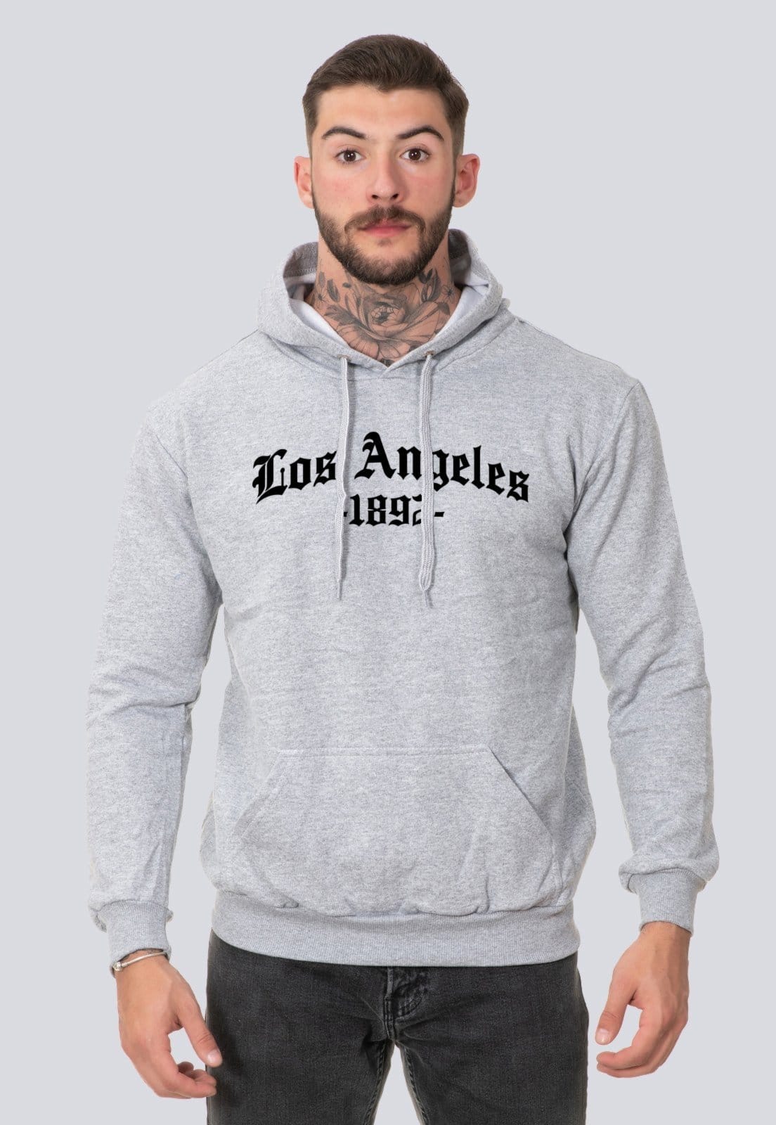 Moletom Blusa de Frio Casual Masculino Los Angeles 1892