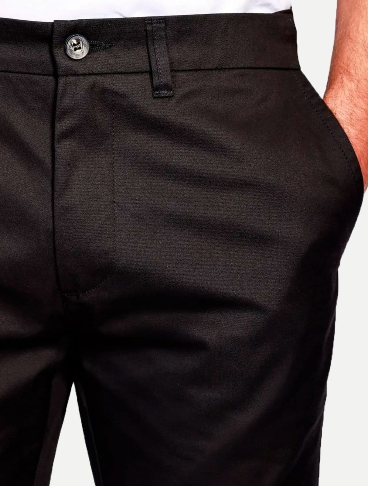 Vista 2 Calça Aramis Chino Moovex CL350048 Preta Aramis preto