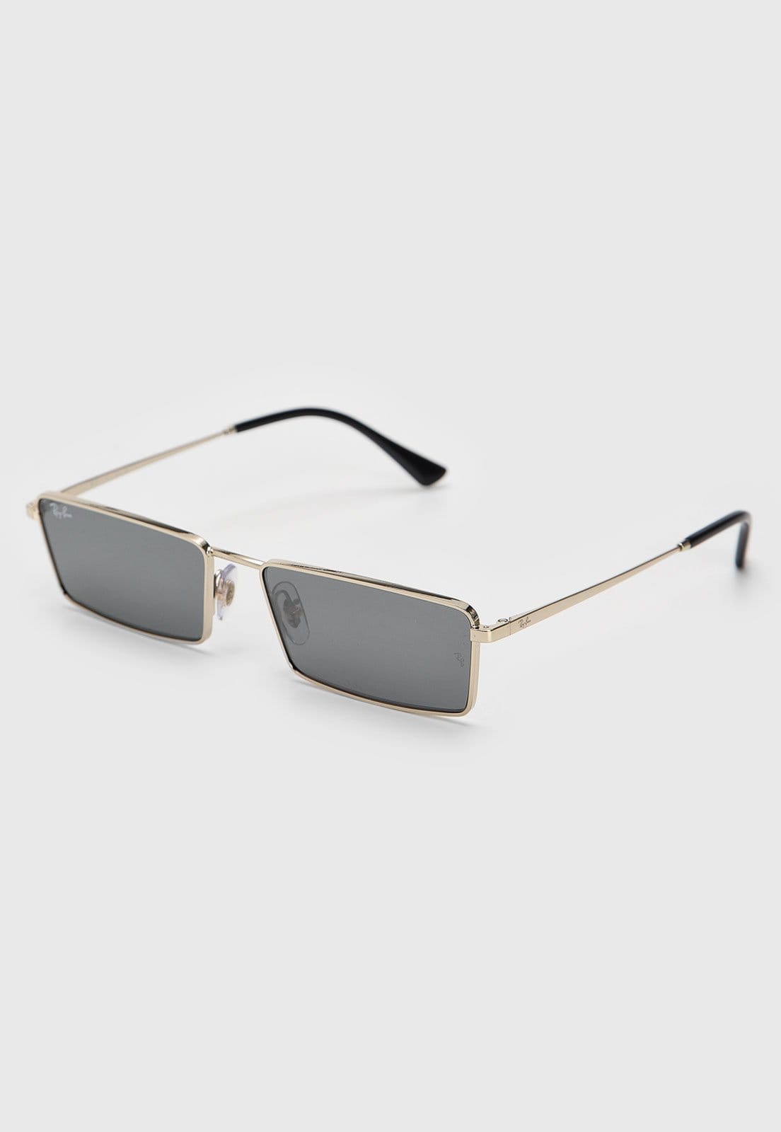 Óculos de Sol Feminino Ray-Ban Retangular Metal