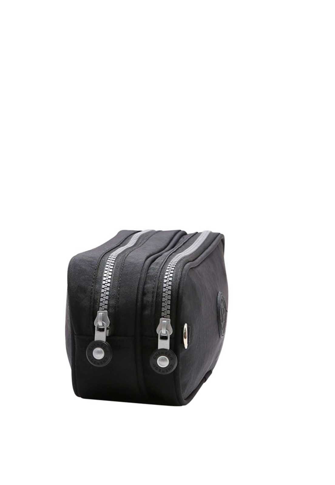 Vista 2 Estojo Escolar Duplo 0732232 Republic Vix preto