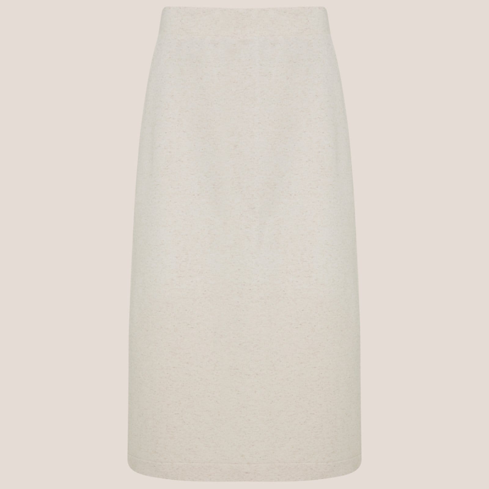 Vista principal Saia Dudalina Marina Pr26 Claro Feminino Dudalina bege