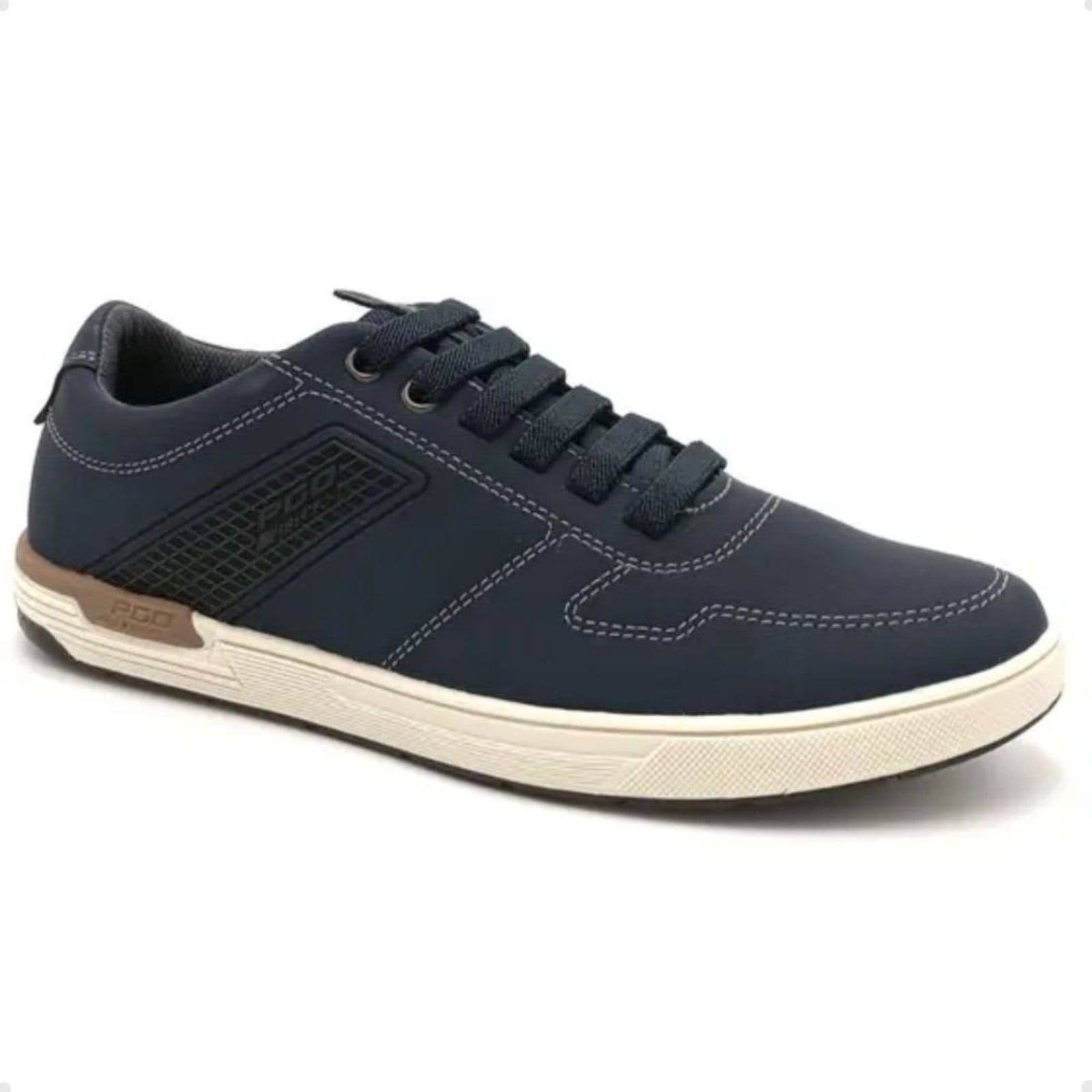 Vista 2 Sapatênis Masculino Pegada Marinho PGD azul