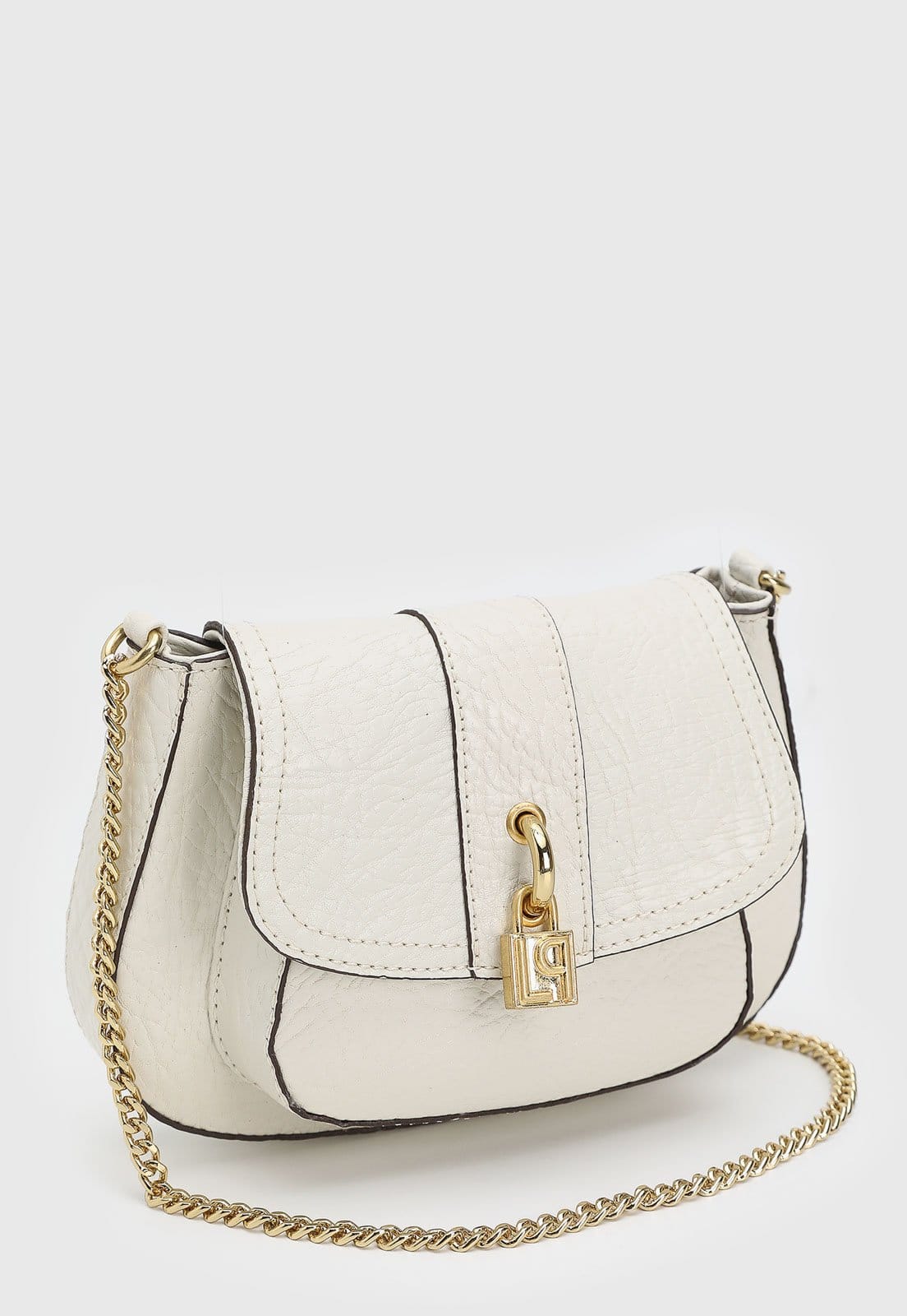 Vista 2 Bolsa Feminina Lança Perfume Corrente Off-White Lança Perfume off-white white