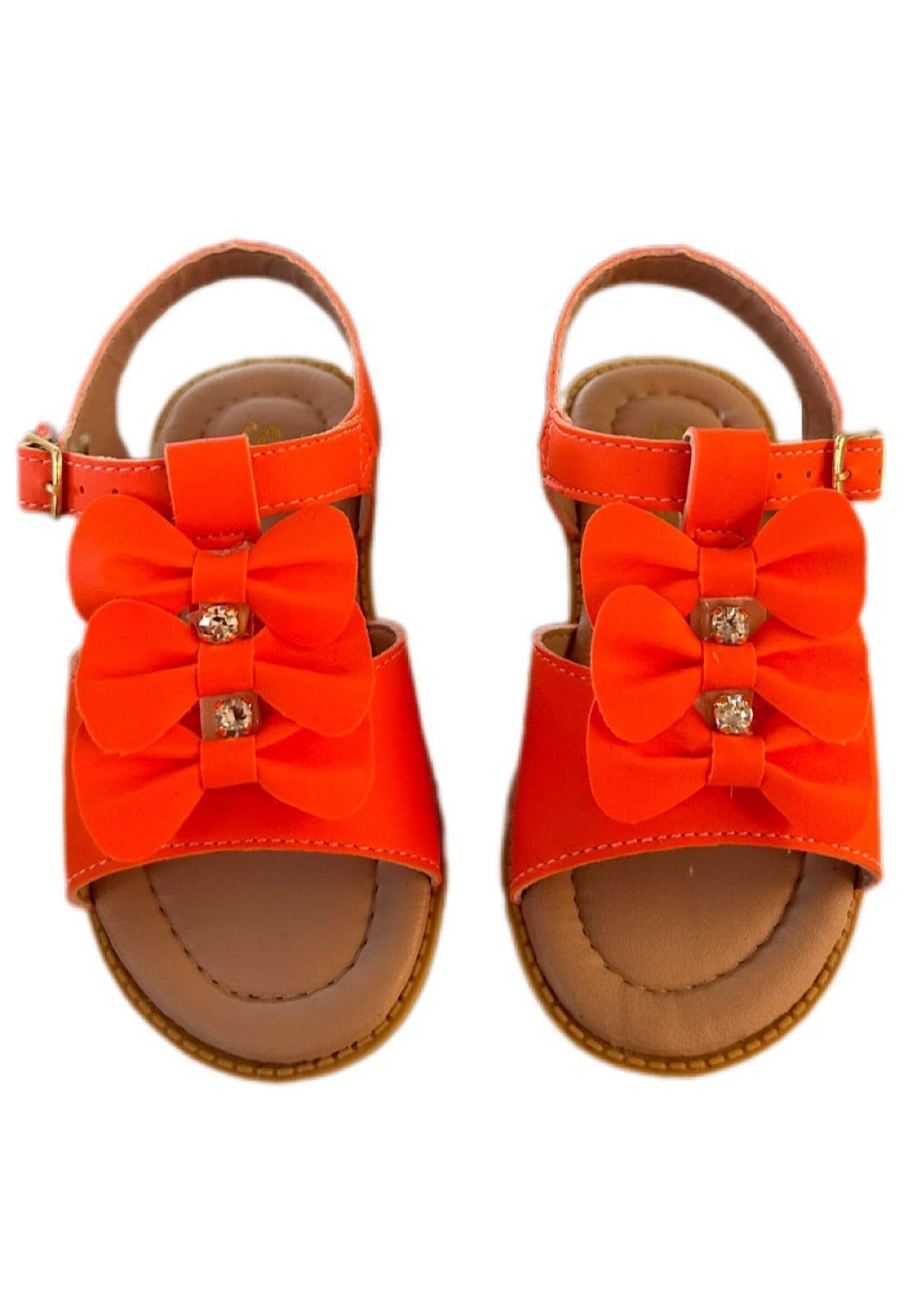 Vista 2 Infantil - Sandália menina infanil Solzim Libelula SOLZIM CALÇADOS laranja