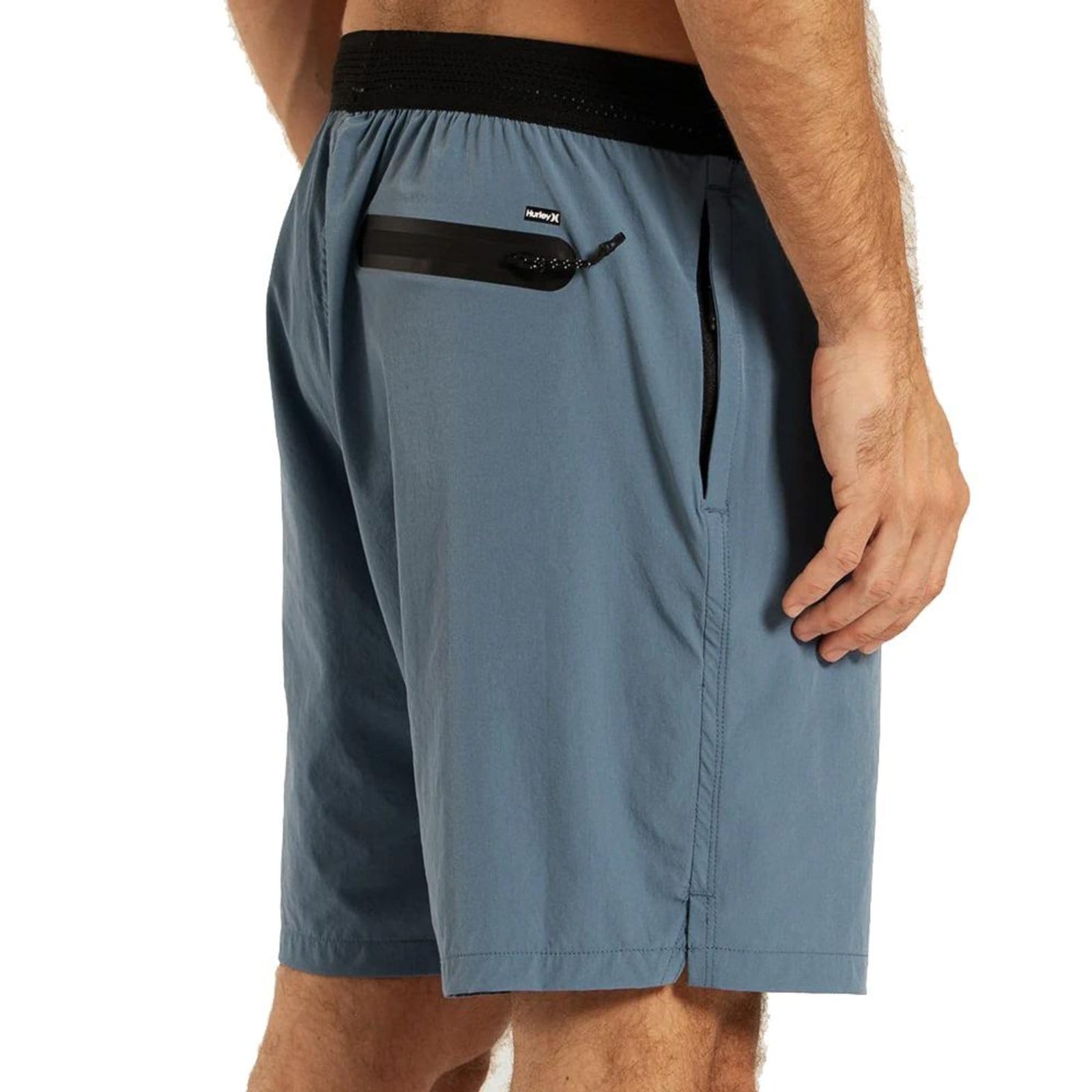 Vista 2 Bermuda Hurley Volley Flexmatic SM26 Masculina hurley azul