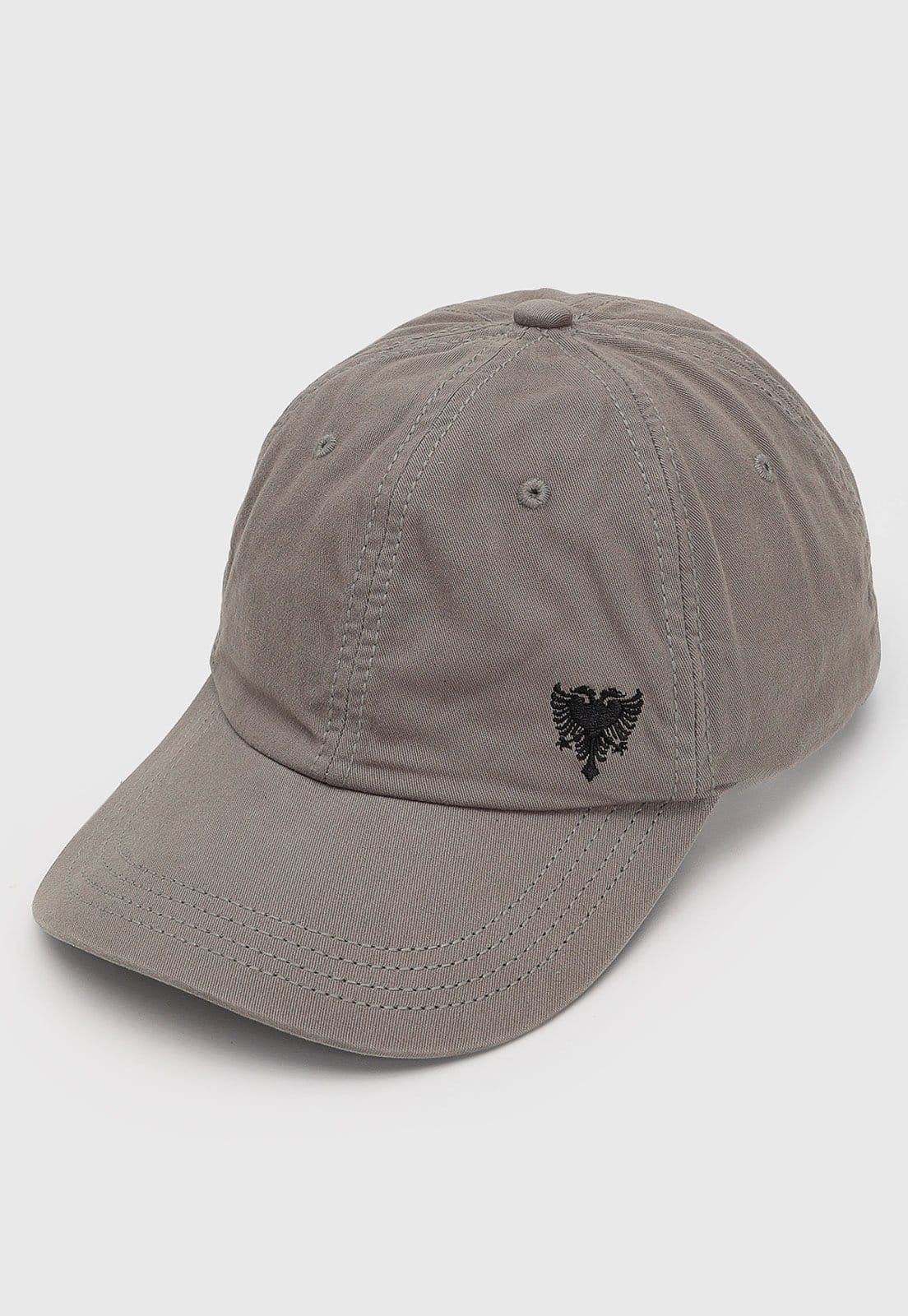 Vista 2 Boné Masculino Cavalera Brasão Bordado Preto Cavalera cinza