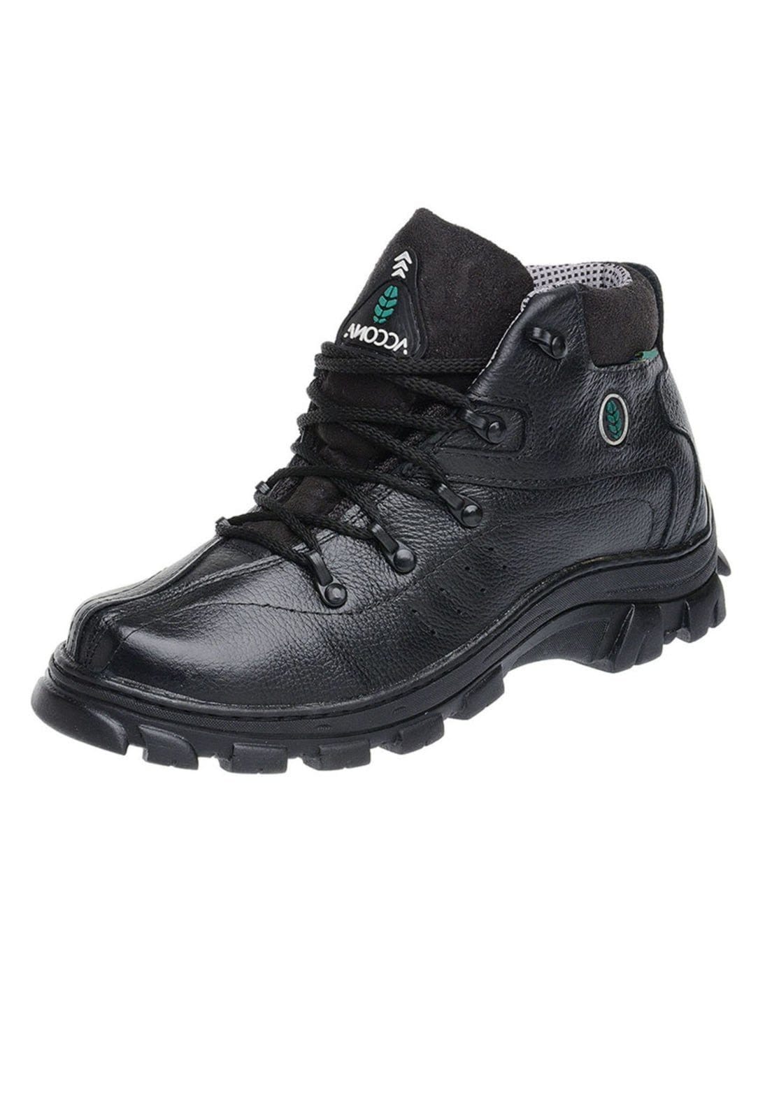 Coturno Adventure Accona Em Couro .