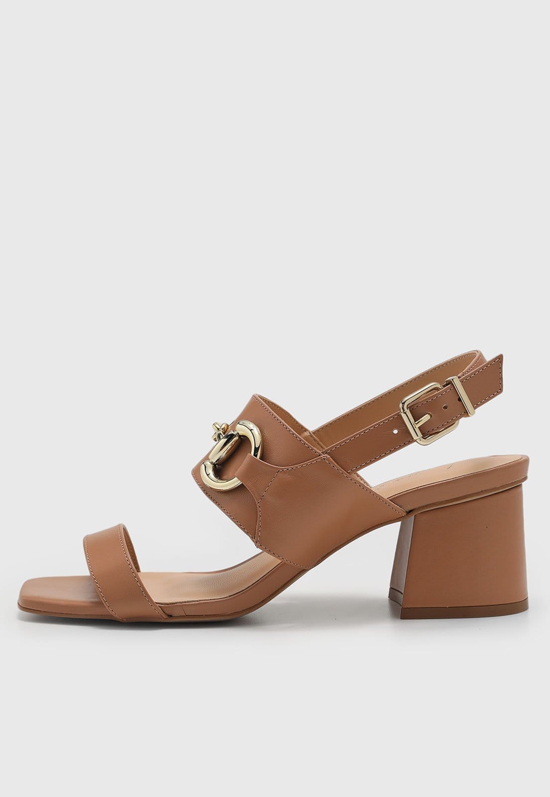 Sandália Feminina Luiza Barcelos Salto Bloco Fivela