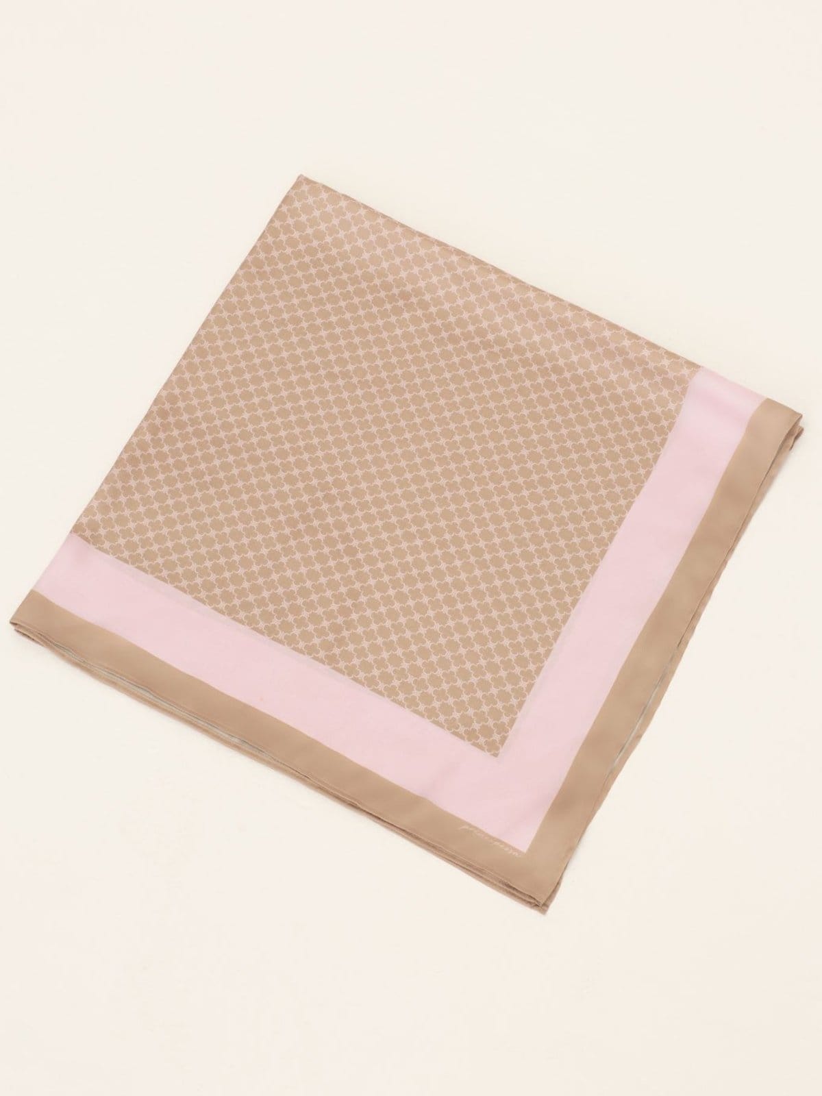 Lenço Barrado Estampado e Rosa Luiza - 2