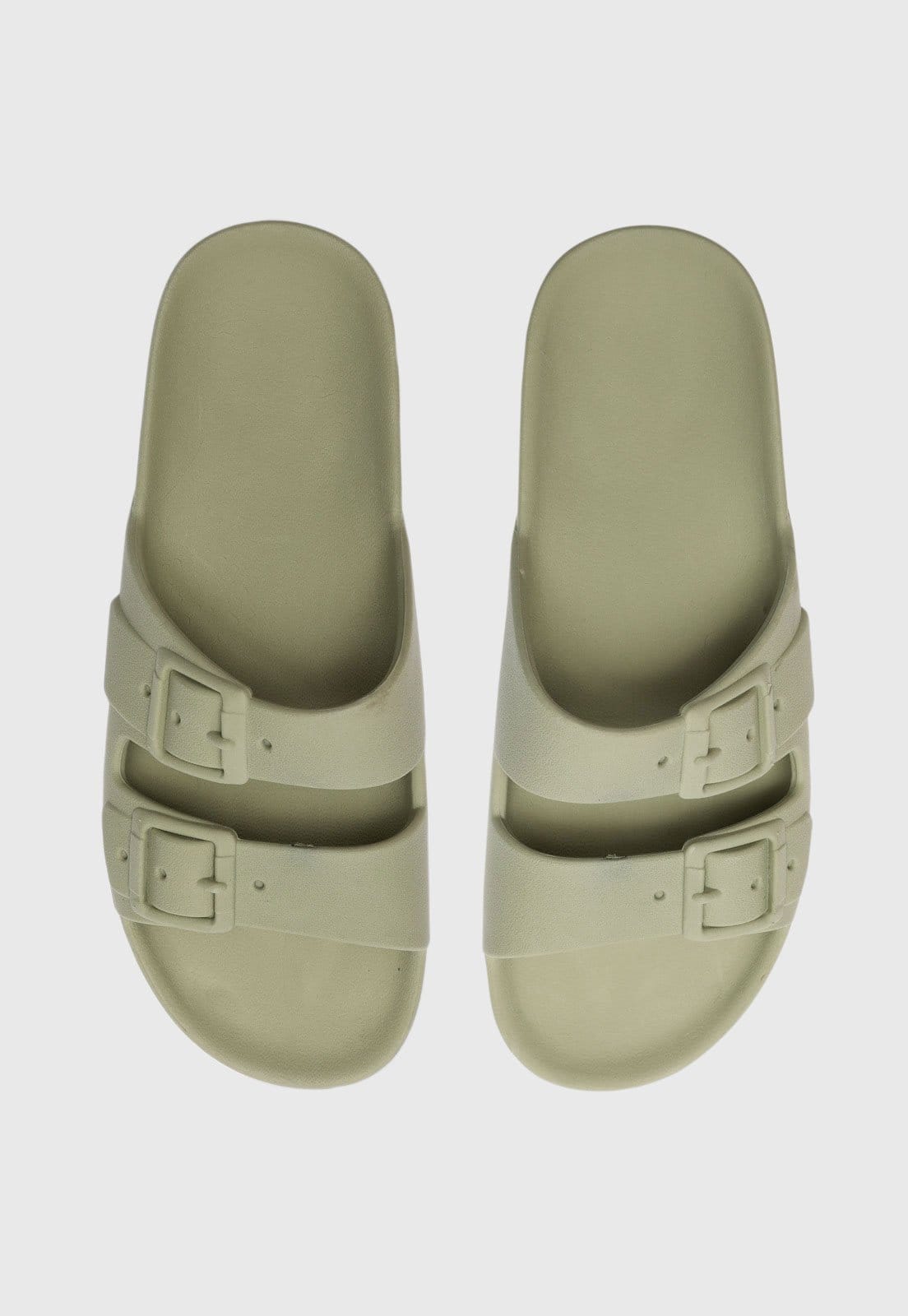 Vista principal Rasteira Papete Colcci Fivelas Colcci verde