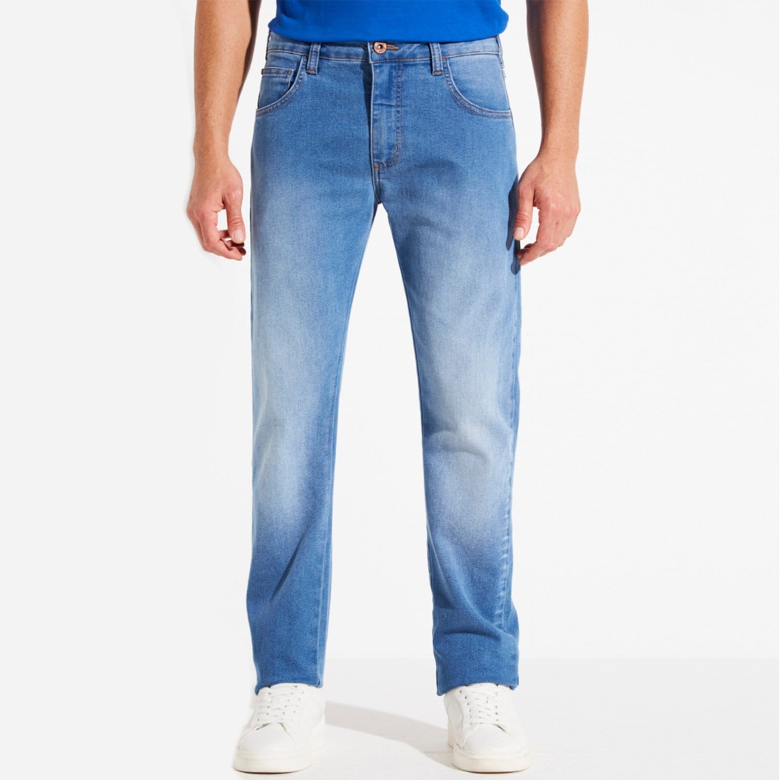 Calça Jeans Forum Paul Slim Ou25 Claro Masculino