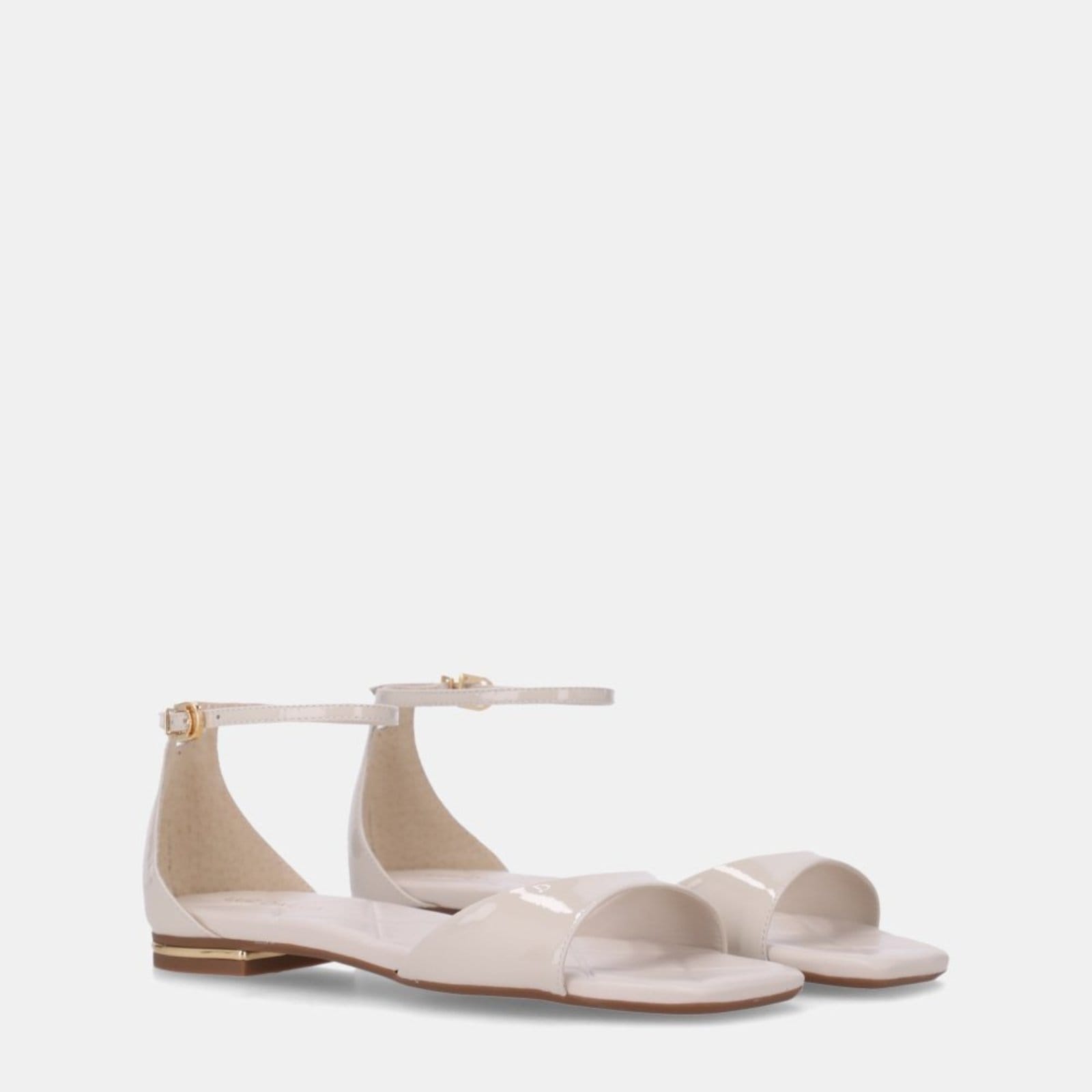 Vista 2 Sandália Rasteira Luz da Lua - 80960001 Luz Da Lua Off-white Luz Da Lua off-white white