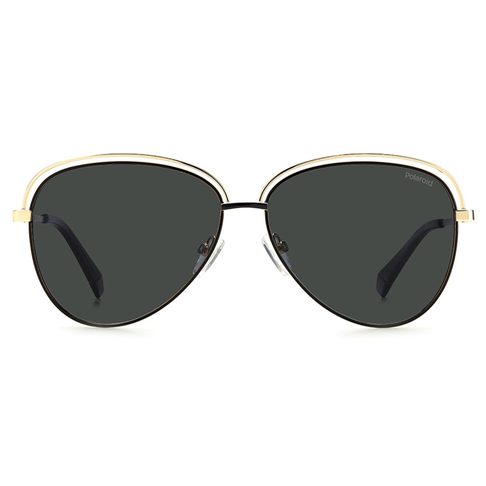 Vista 2 Óculos de Sol Polaroid PLD 4103/S 2M2 - 58 Preto Polaroid incolor