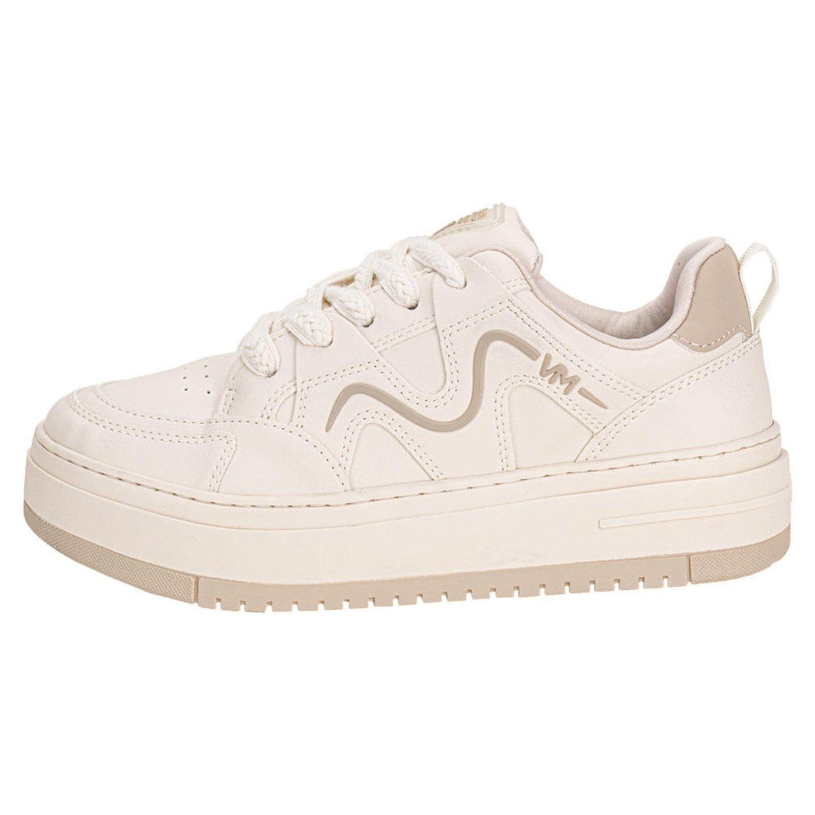 Vista 2 Tênis Feminino Casual Via Marte 306002 5833060 VIA MARTE bege