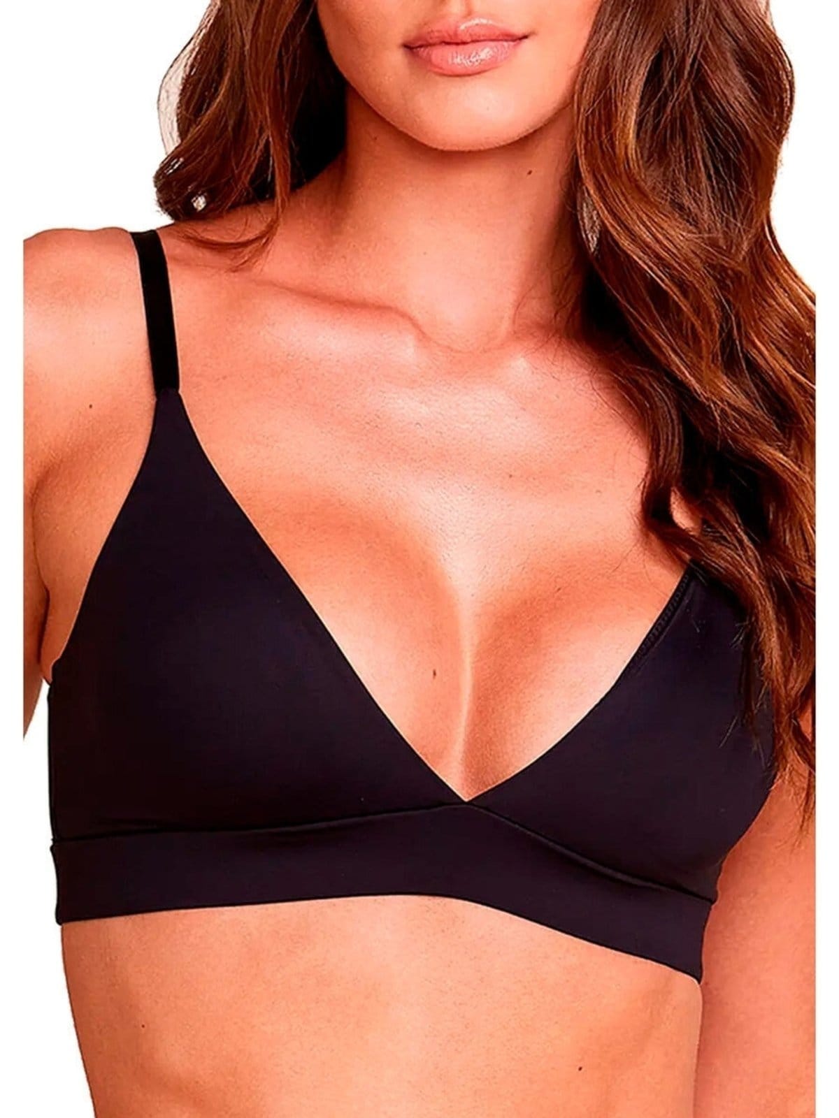 Vista 2 Kit com 6 Sutiãs sem Aro com Bojo Removível Hope 274840 Hope preto